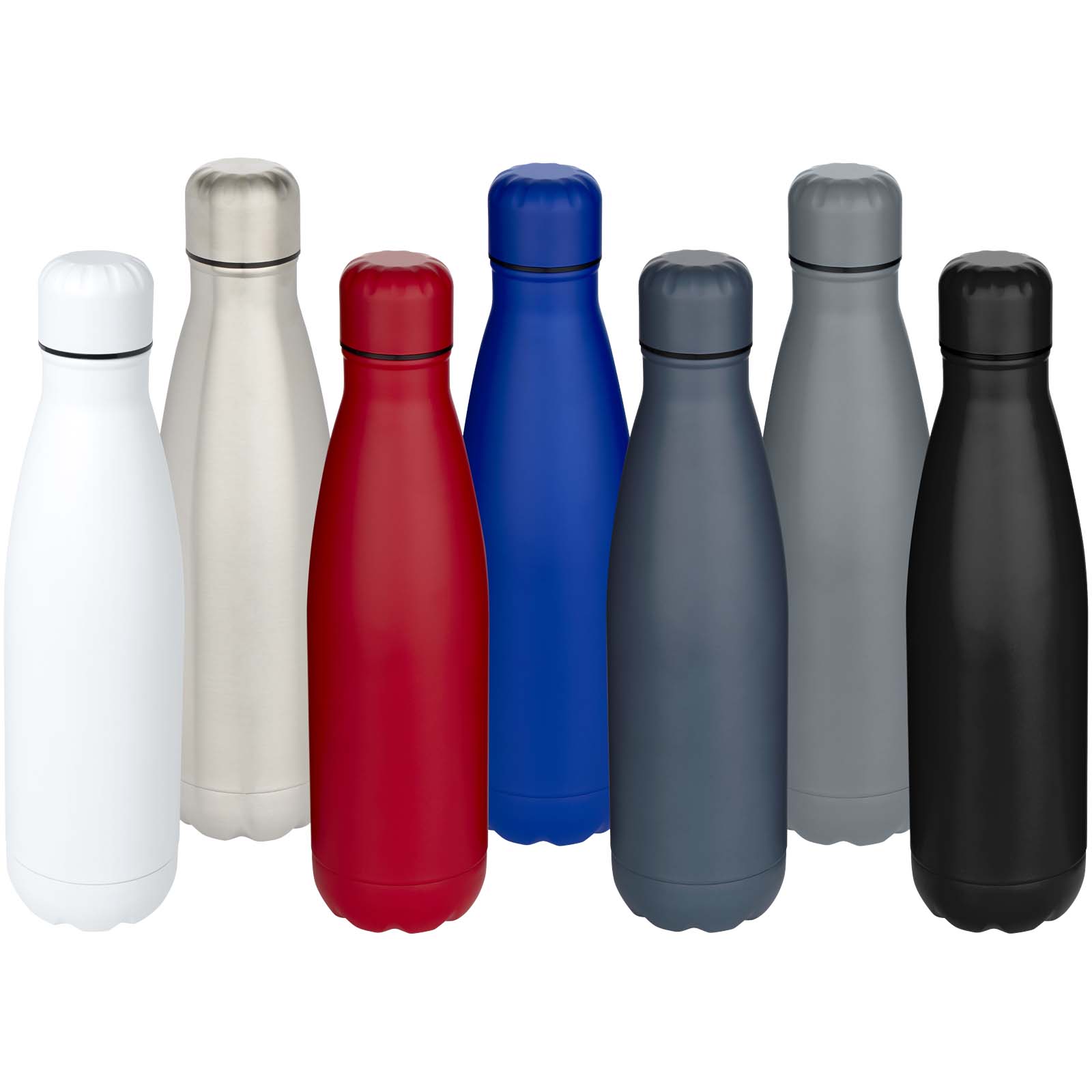 Bouteille d’eau Cove de 750 ml en acier inoxydable recyclé certifié RCS à simple paroi