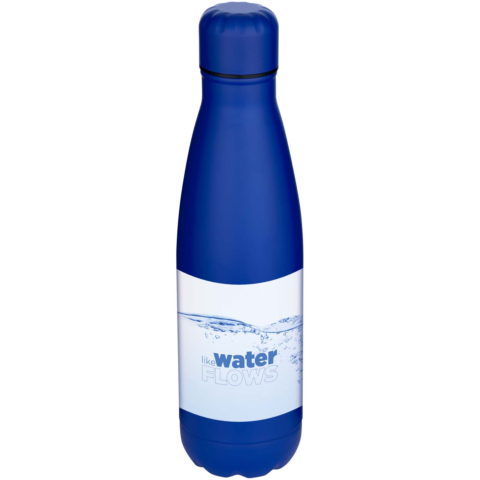 Bouteille d’eau Cove de 750 ml en acier inoxydable recyclé certifié RCS à simple paroi
