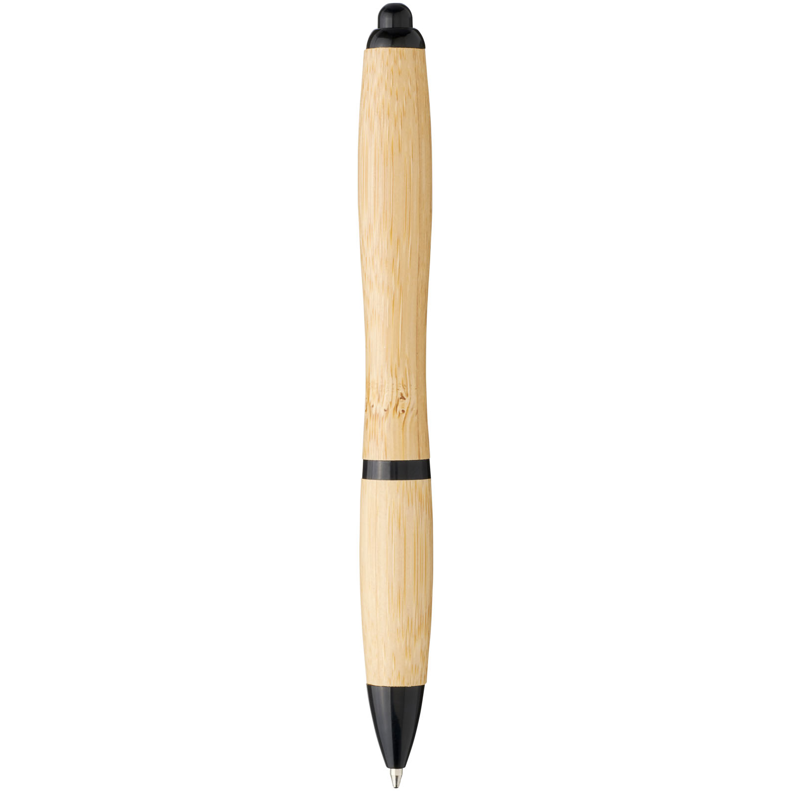 Stylo bille en bambou Nash (encre bleue)