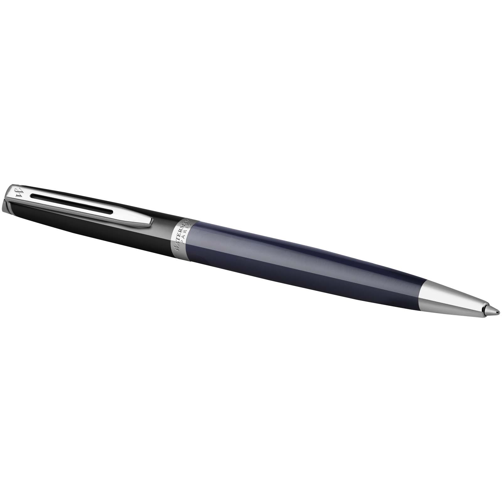 Stylo roller Waterman Hemisphere avec habillage palladium (encre bleue)
