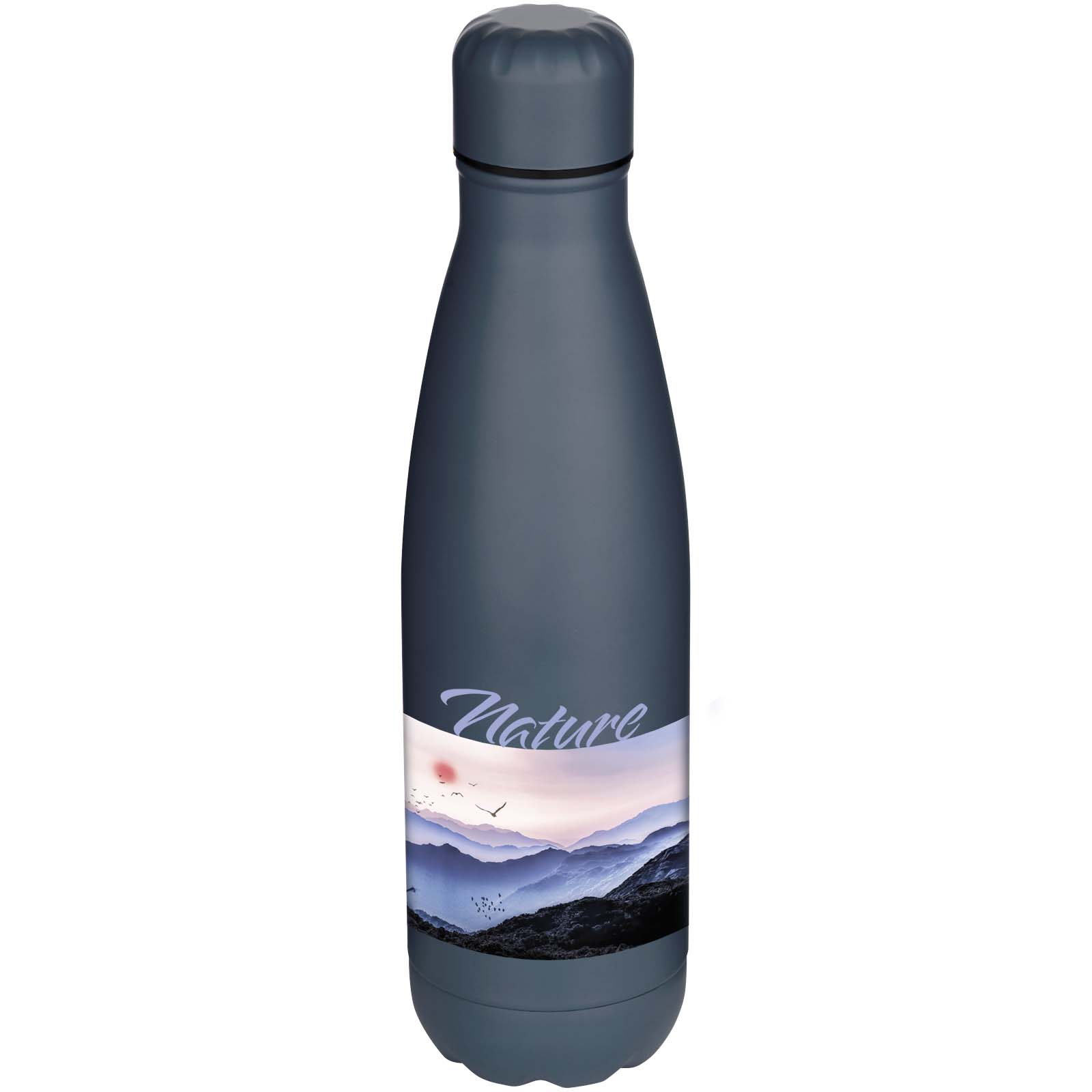 Bouteille d’eau Cove de 750 ml en acier inoxydable recyclé certifié RCS à simple paroi