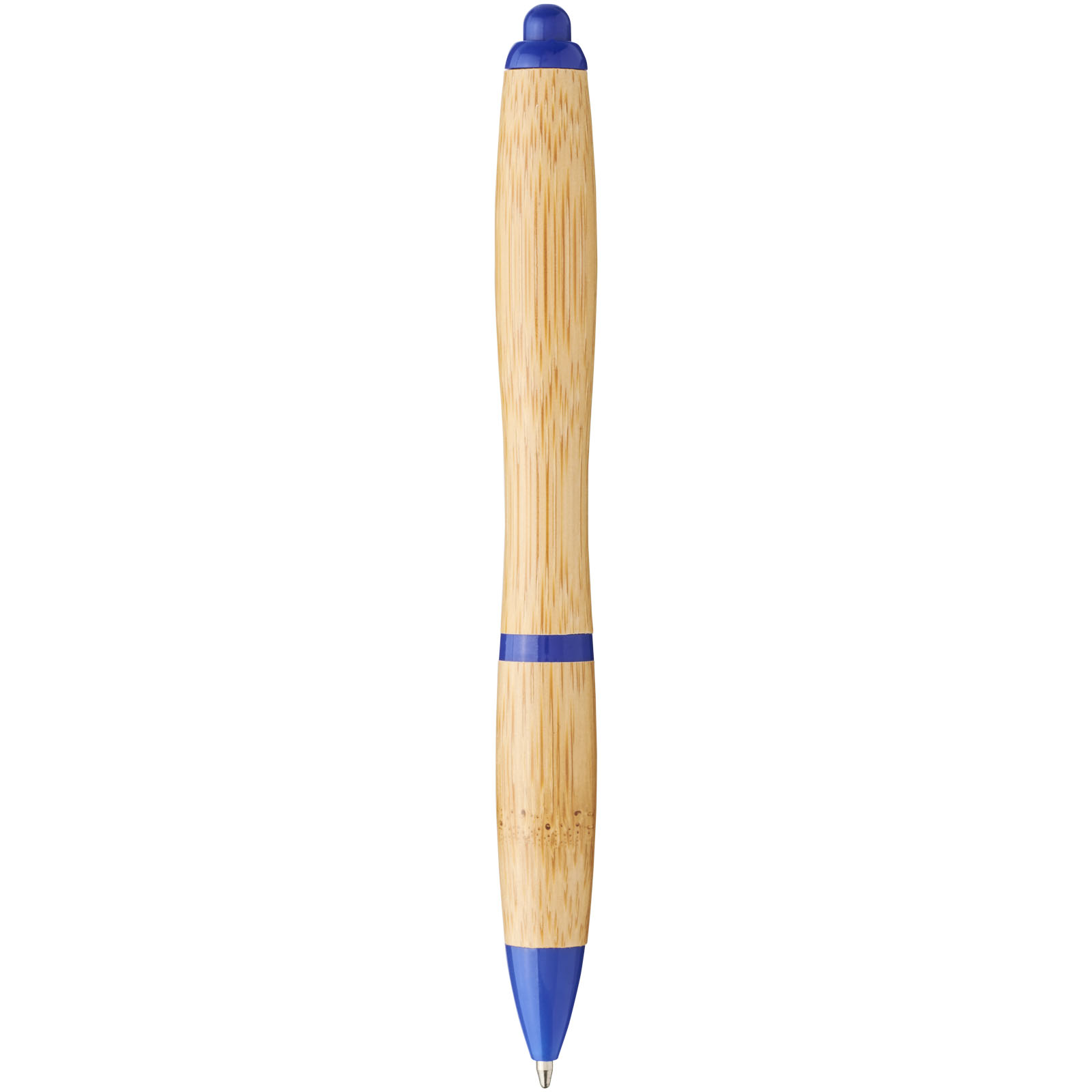 Stylo bille en bambou Nash (encre bleue)
