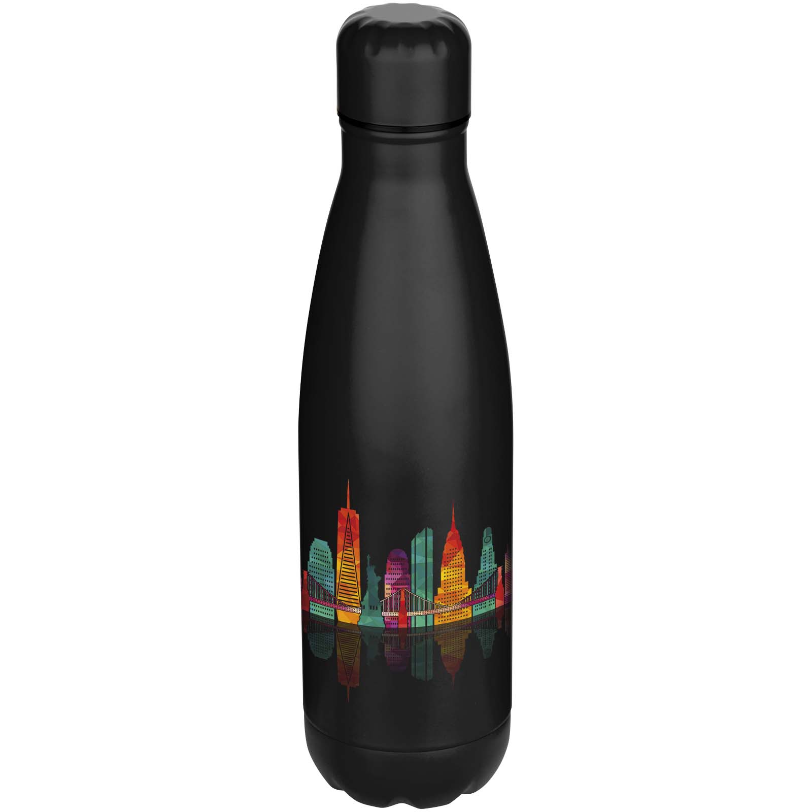 Bouteille d’eau Cove de 750 ml en acier inoxydable recyclé certifié RCS à simple paroi