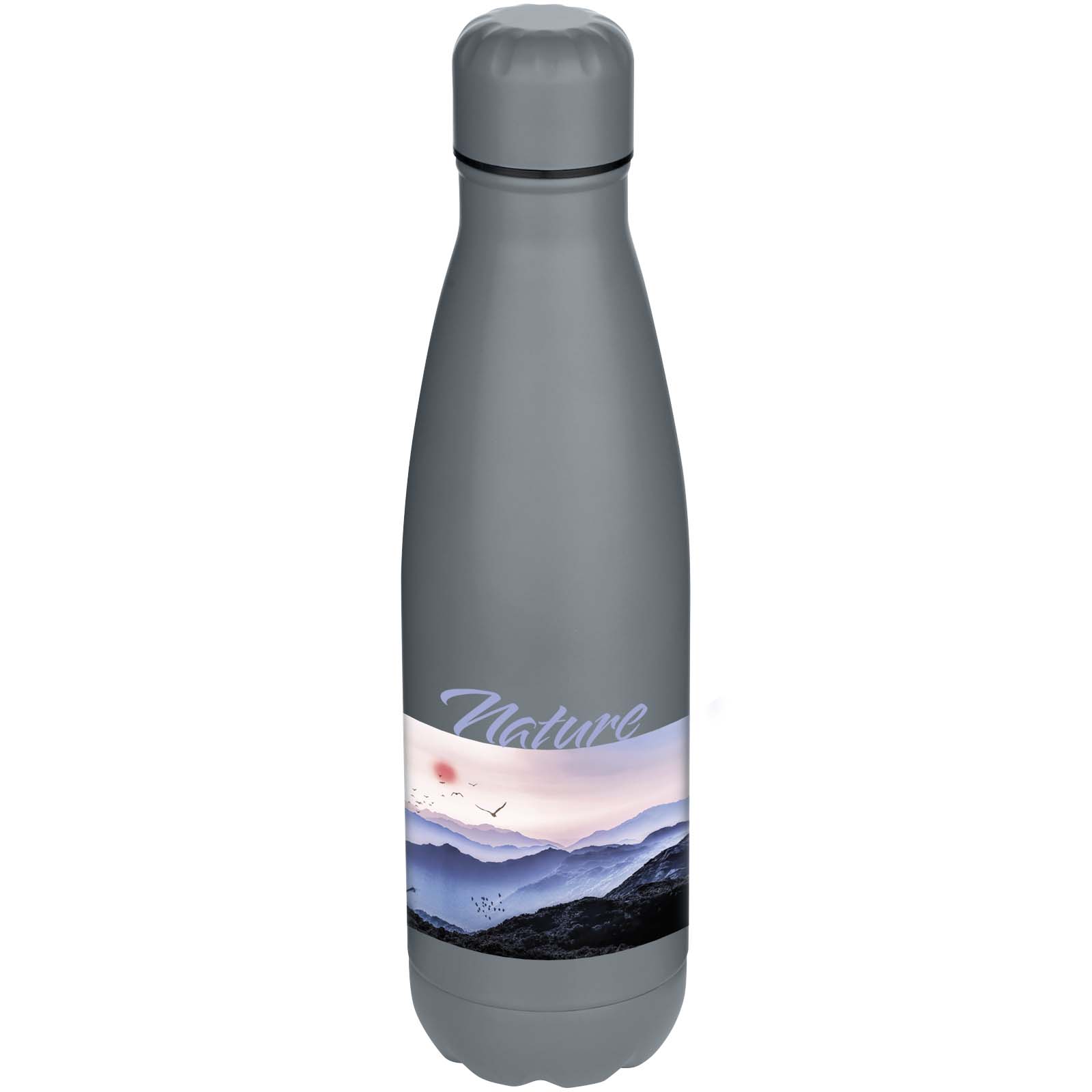 Bouteille d’eau Cove de 750 ml en acier inoxydable recyclé certifié RCS à simple paroi