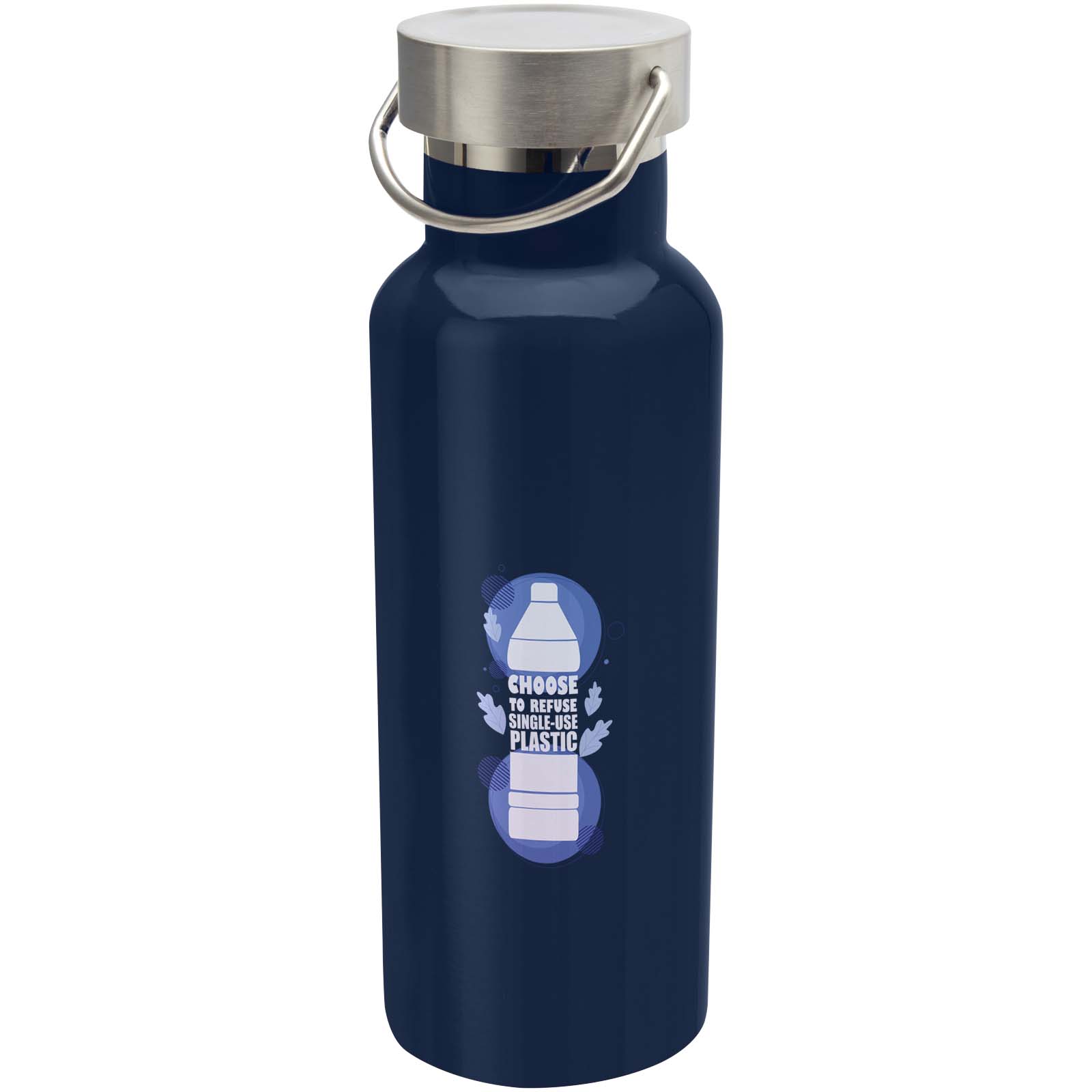 Bouteille d’eau Thor de 500 ml en acier inoxydable certifié RCS