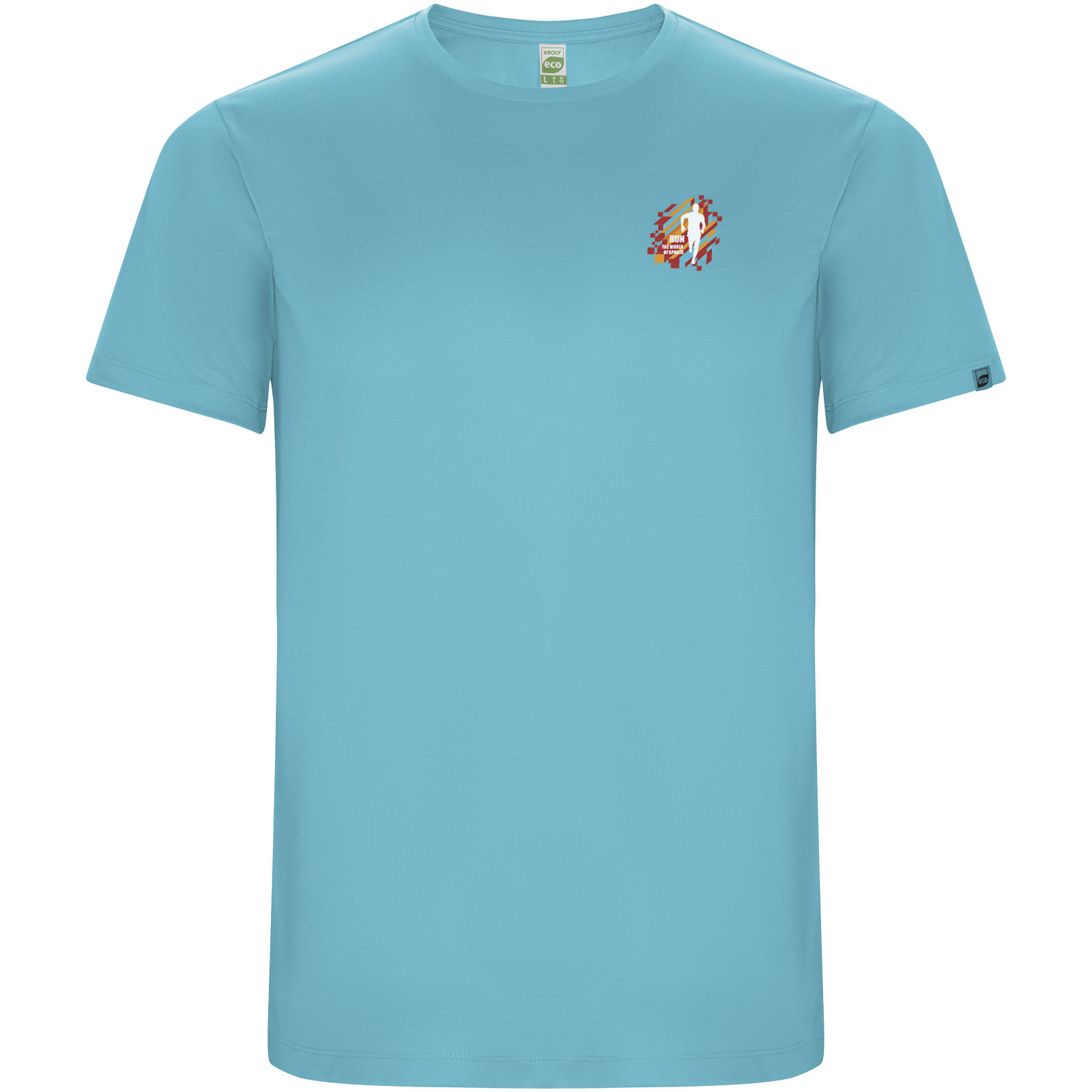 Roly T-shirt sport de 135 g/m² Imola à manches courtes pour enfant