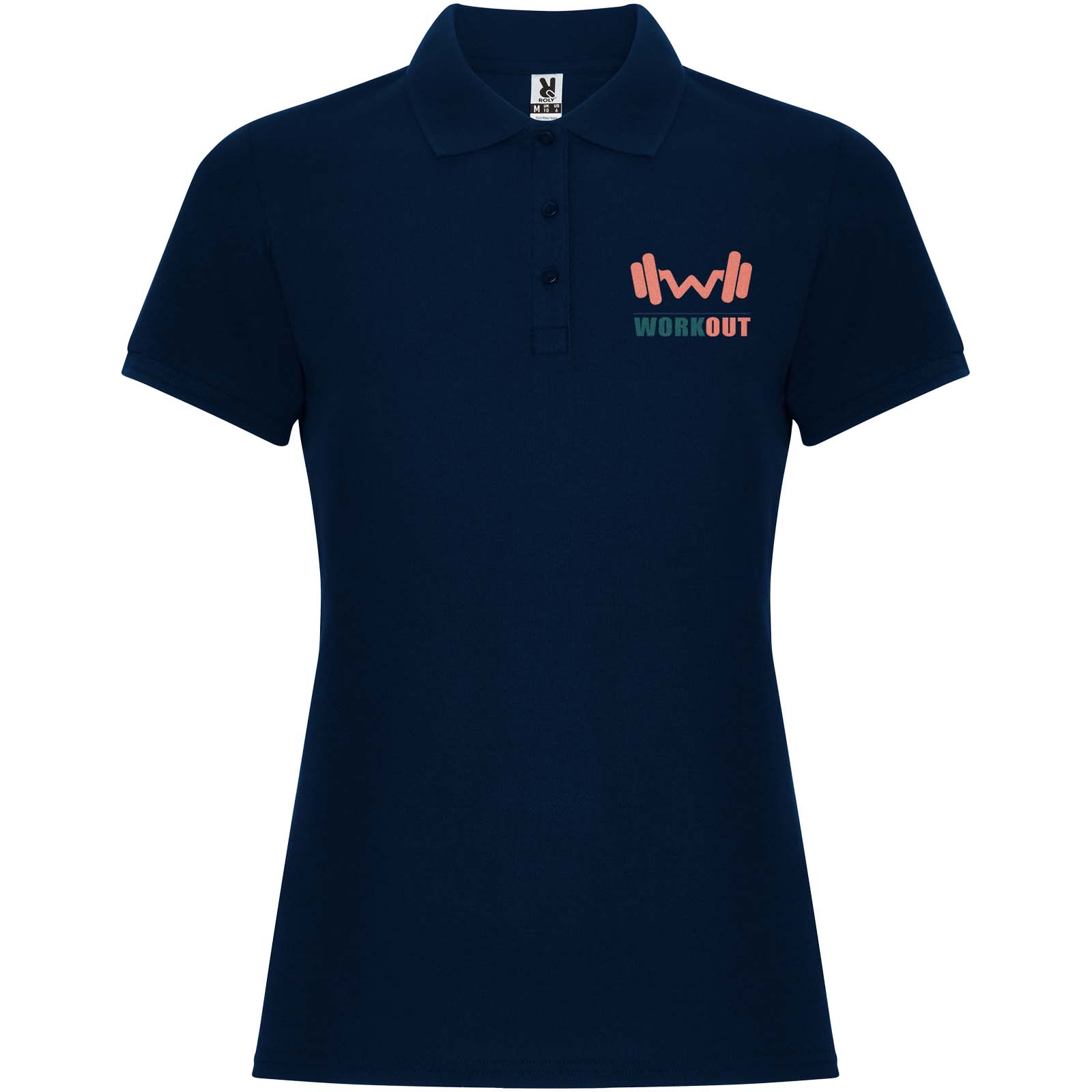 Roly Polo de 220 g/m² Pegaso Premium à manches courtes pour femme