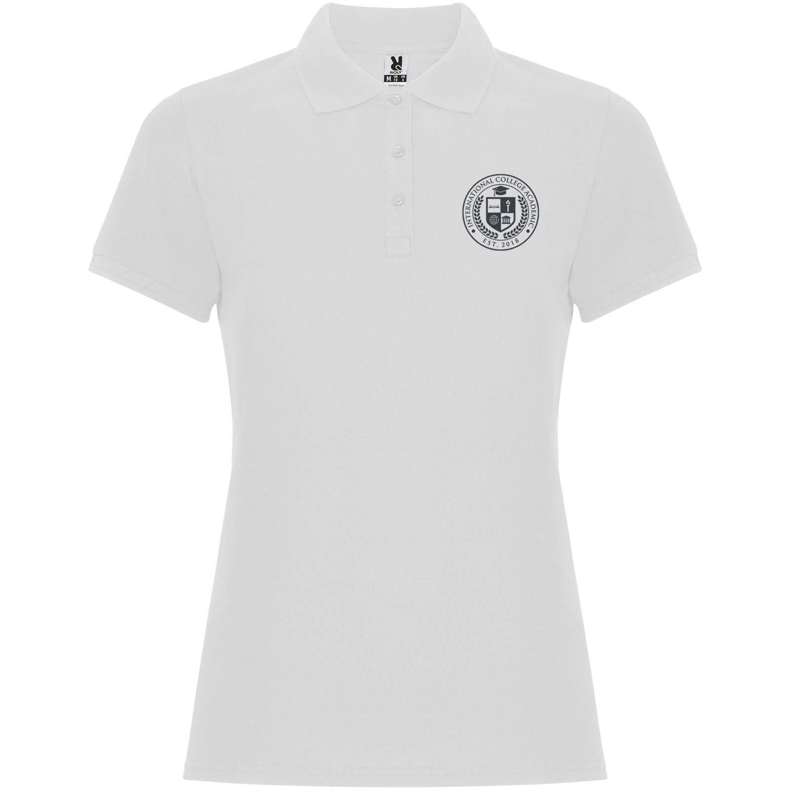 Roly Polo de 220 g/m² Pegaso Premium à manches courtes pour femme