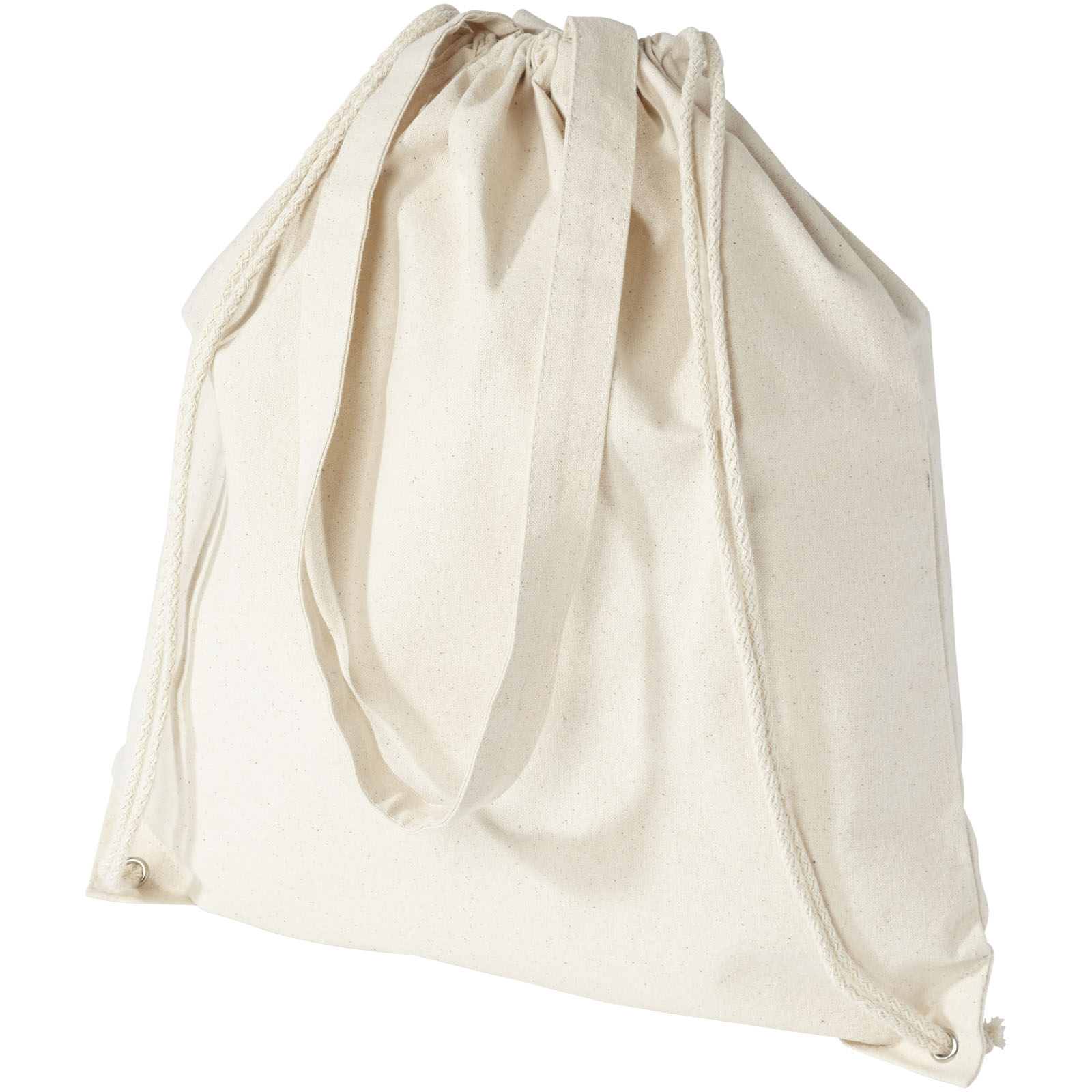 Sac à dos en coton 240 g/m² avec cordon de serrage Eliza 6L