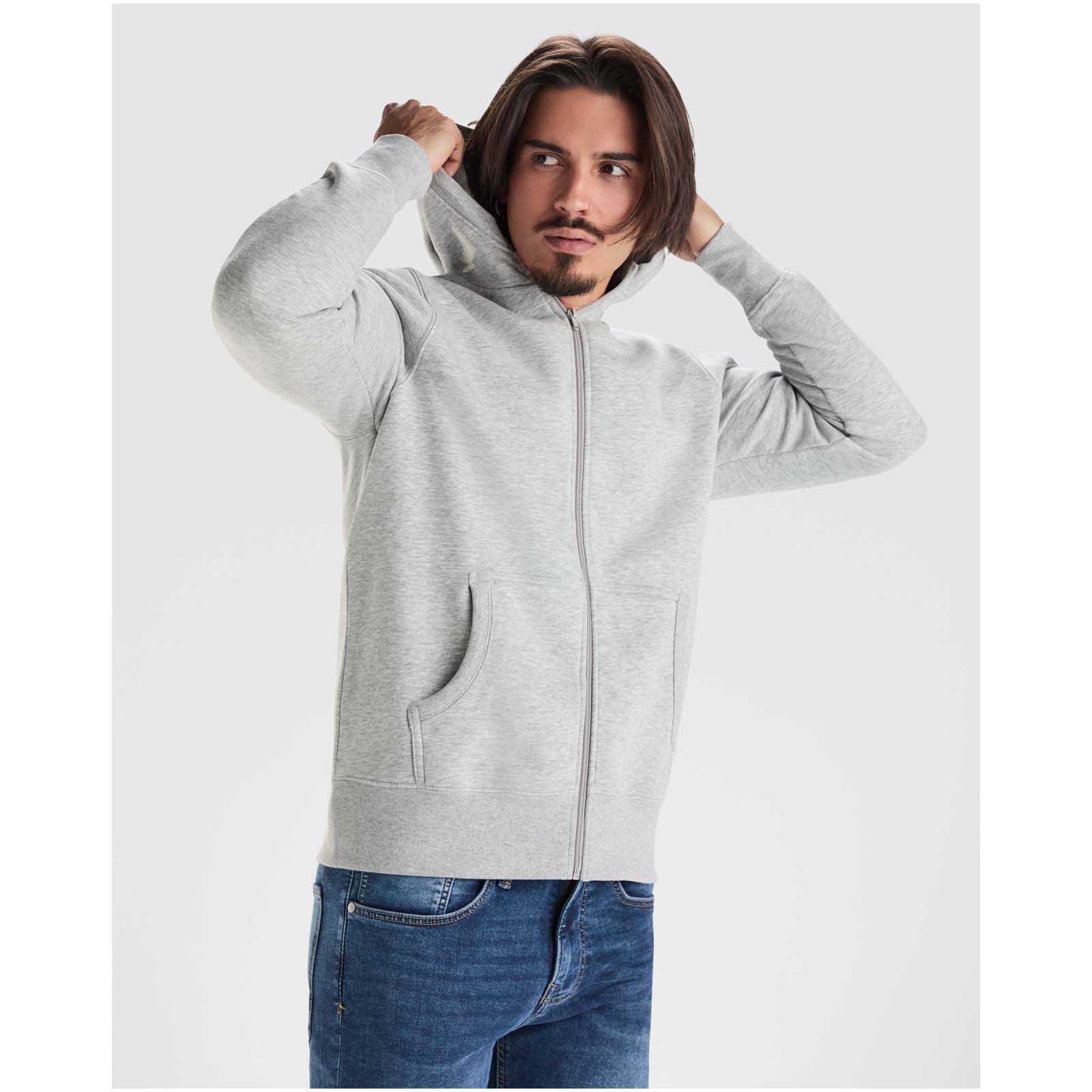 Roly Sweat zippé à capuche de 280 g/m² Montblanc unisexe