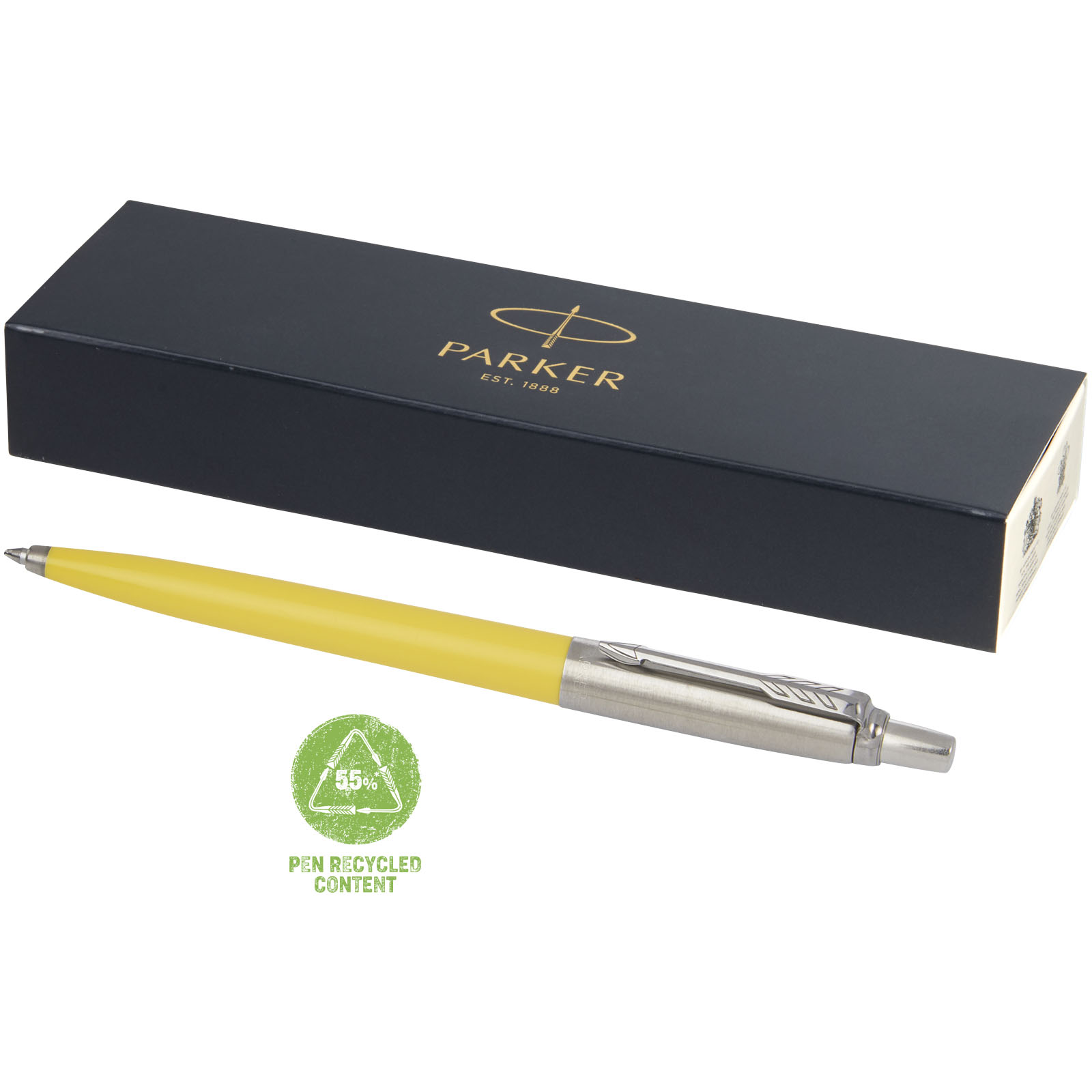 Stylo bille Parker Jotter recyclé (encre noire)