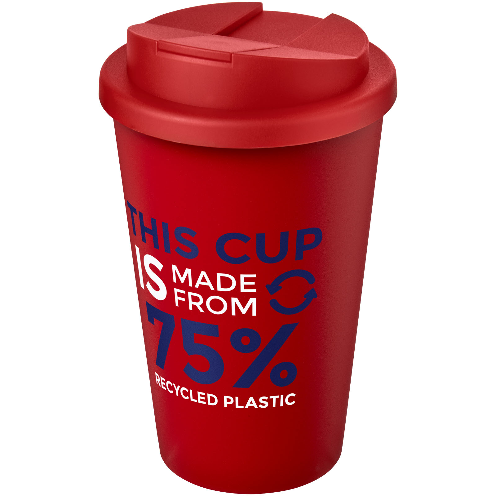 Gobelet Americano® Eco recyclé de 350ml avec couvercle anti-déversement