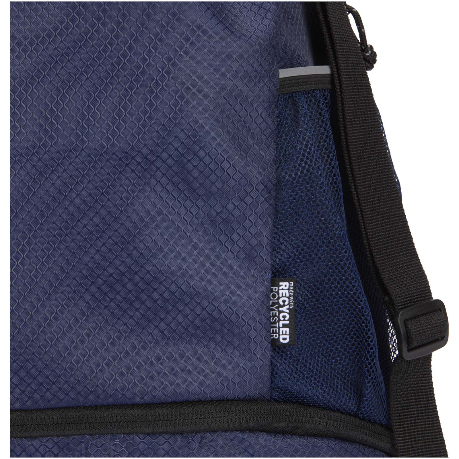 Sac de sport Varyon à cordon en matériaux recyclés certifiés GRS avec compartiment inférieur de 18 L