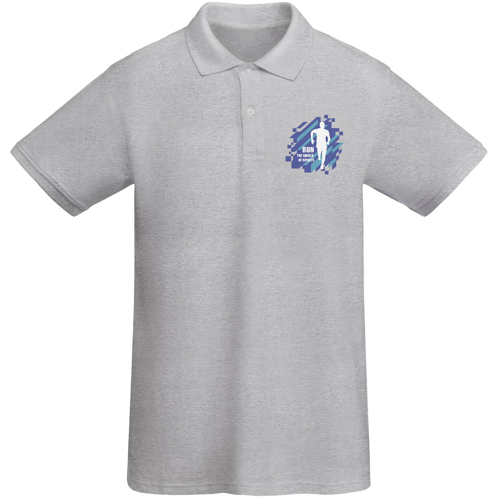 Roly Polo de 210 g/m² Prince en coton organique à manches courtes pour homme