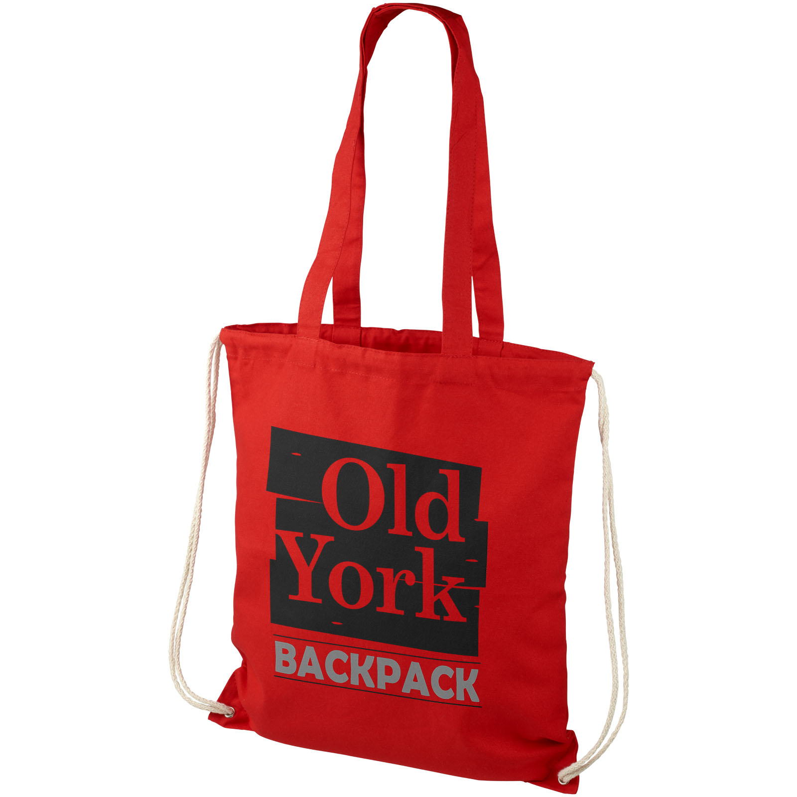 Sac à dos en coton 240 g/m² avec cordon de serrage Eliza 6L