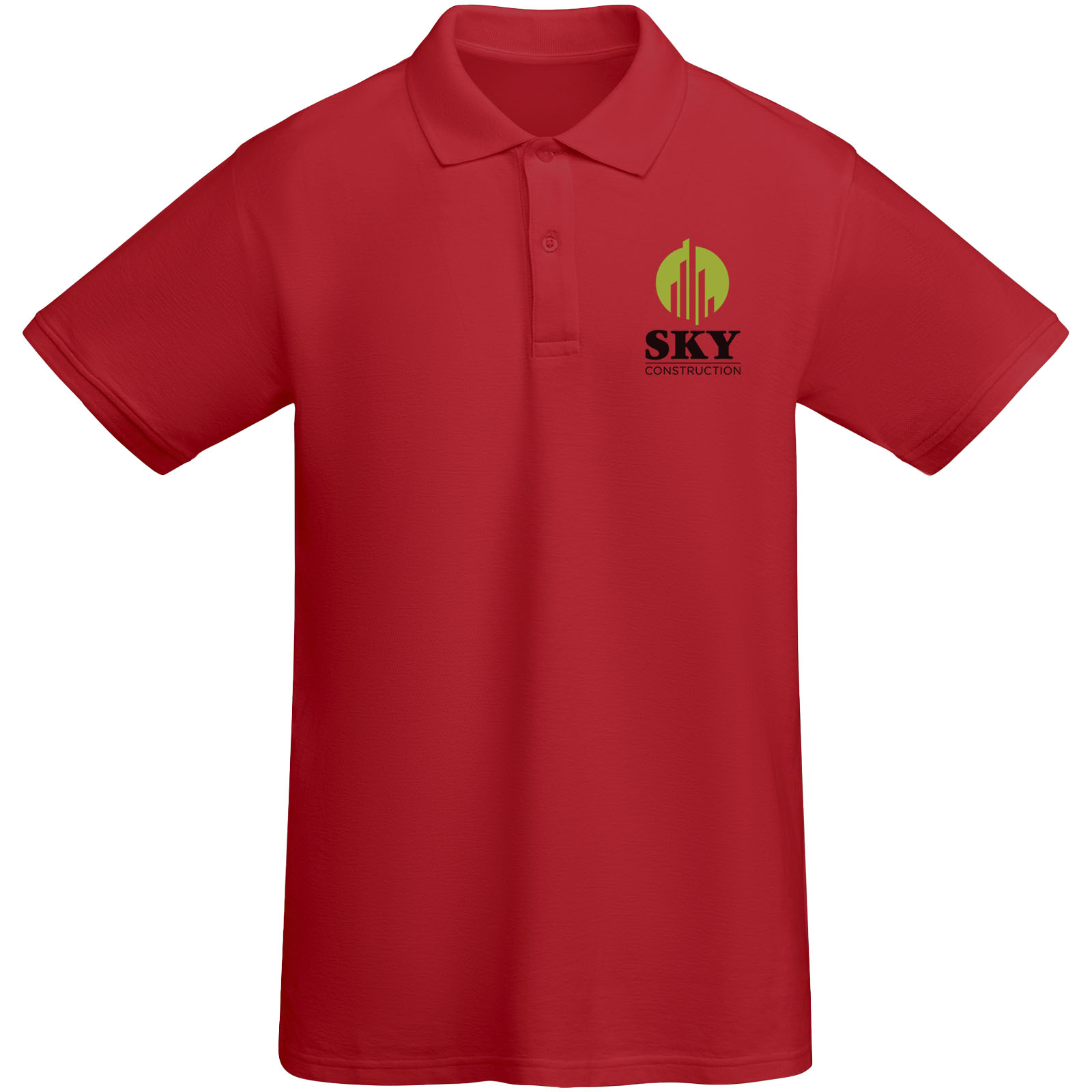 Roly Polo de 210 g/m² Prince en coton organique à manches courtes pour homme