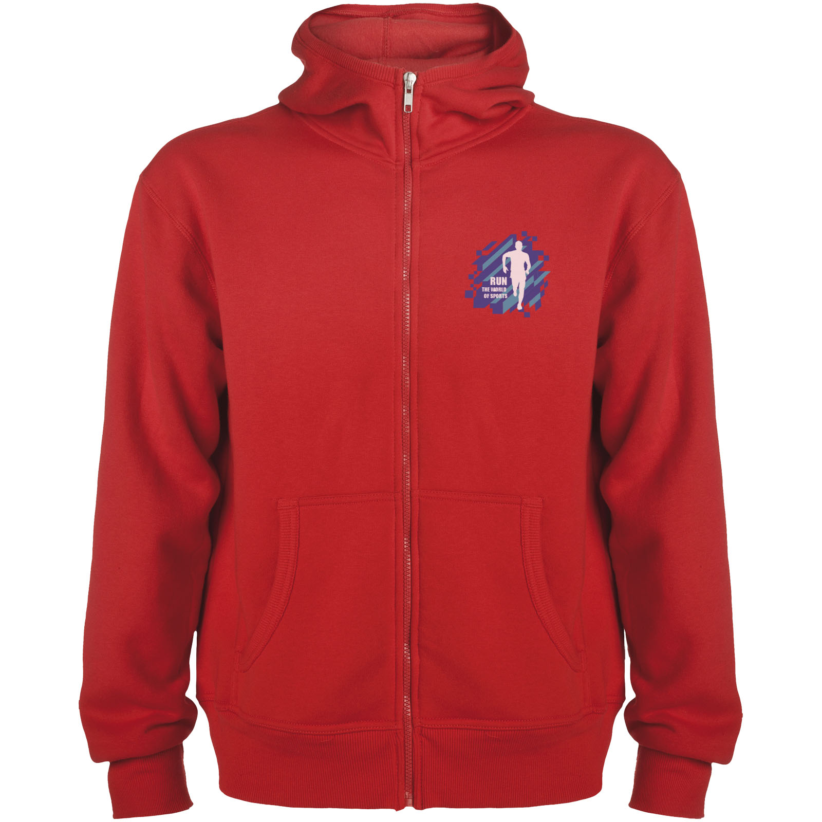Roly Sweat zippé à capuche de 280 g/m² Montblanc unisexe