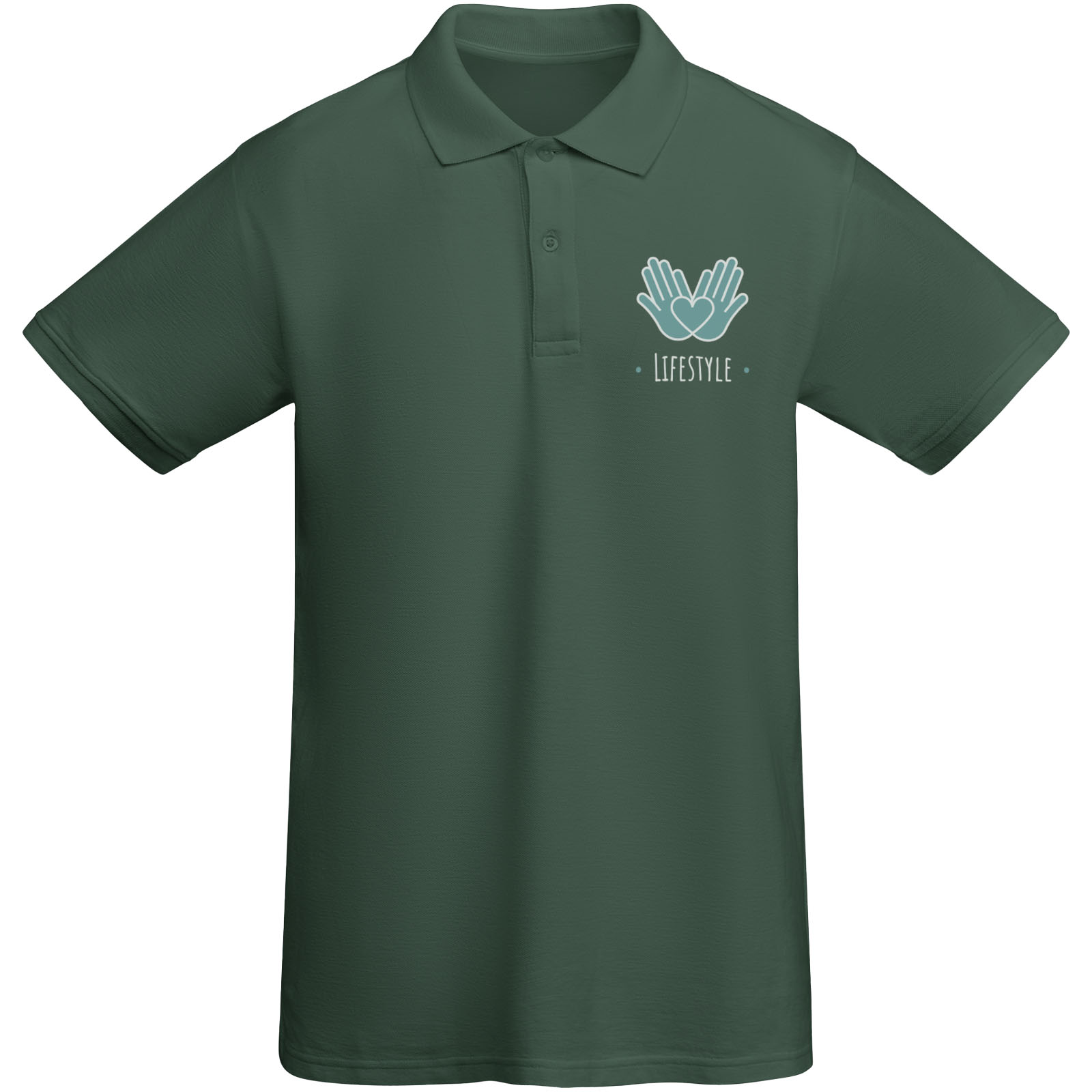 Roly Polo de 210 g/m² Prince en coton organique à manches courtes pour homme