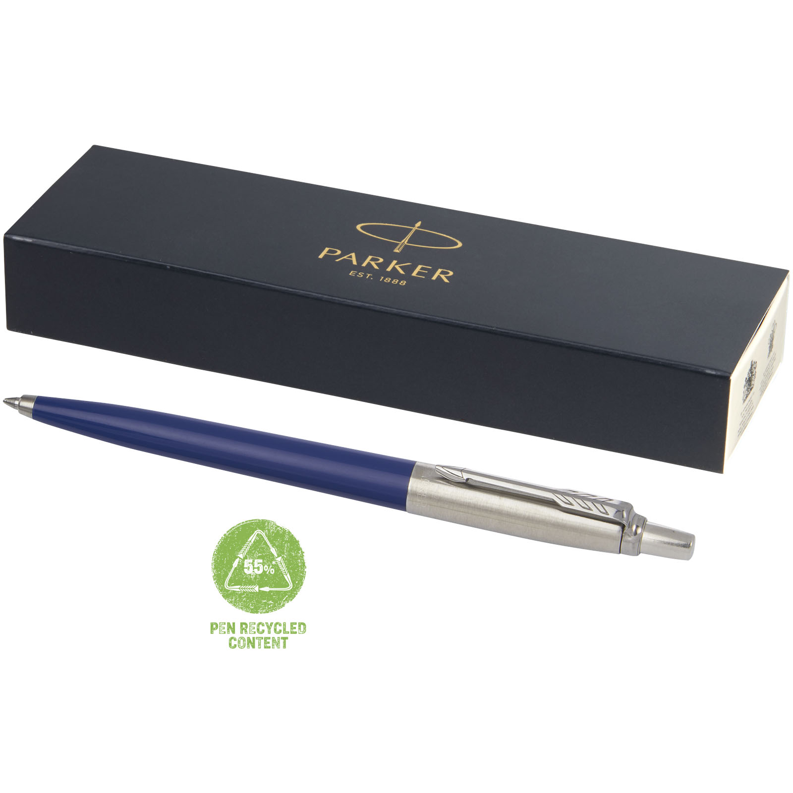 Stylo bille Parker Jotter recyclé (encre noire)