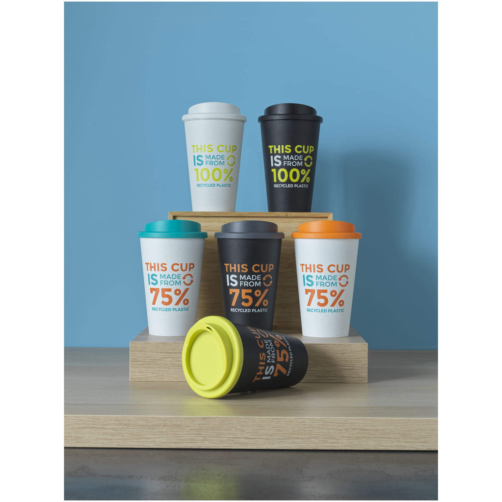 Gobelet recyclé isolant de 350ml Americano® Eco