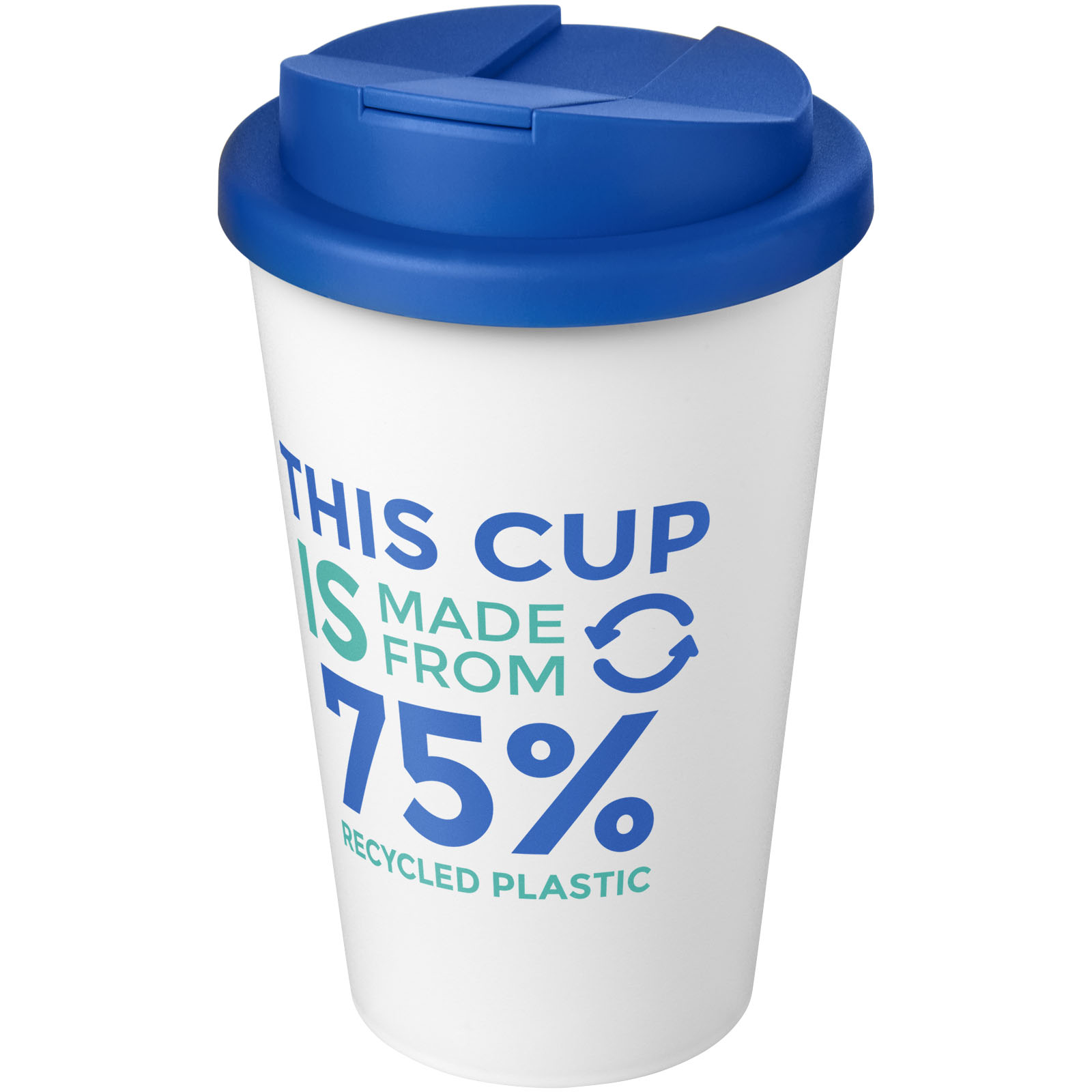 Gobelet Americano® Eco recyclé de 350ml avec couvercle anti-déversement
