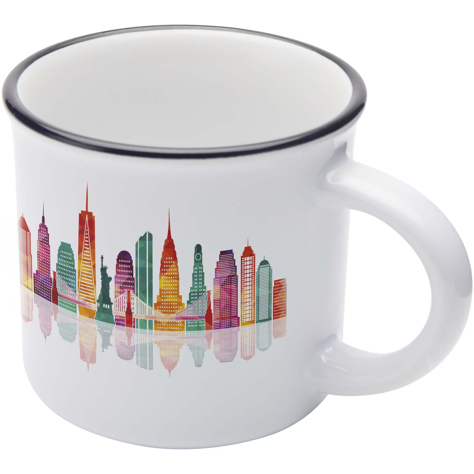 Mug Bari en céramique avec sublimation de 240 ml
