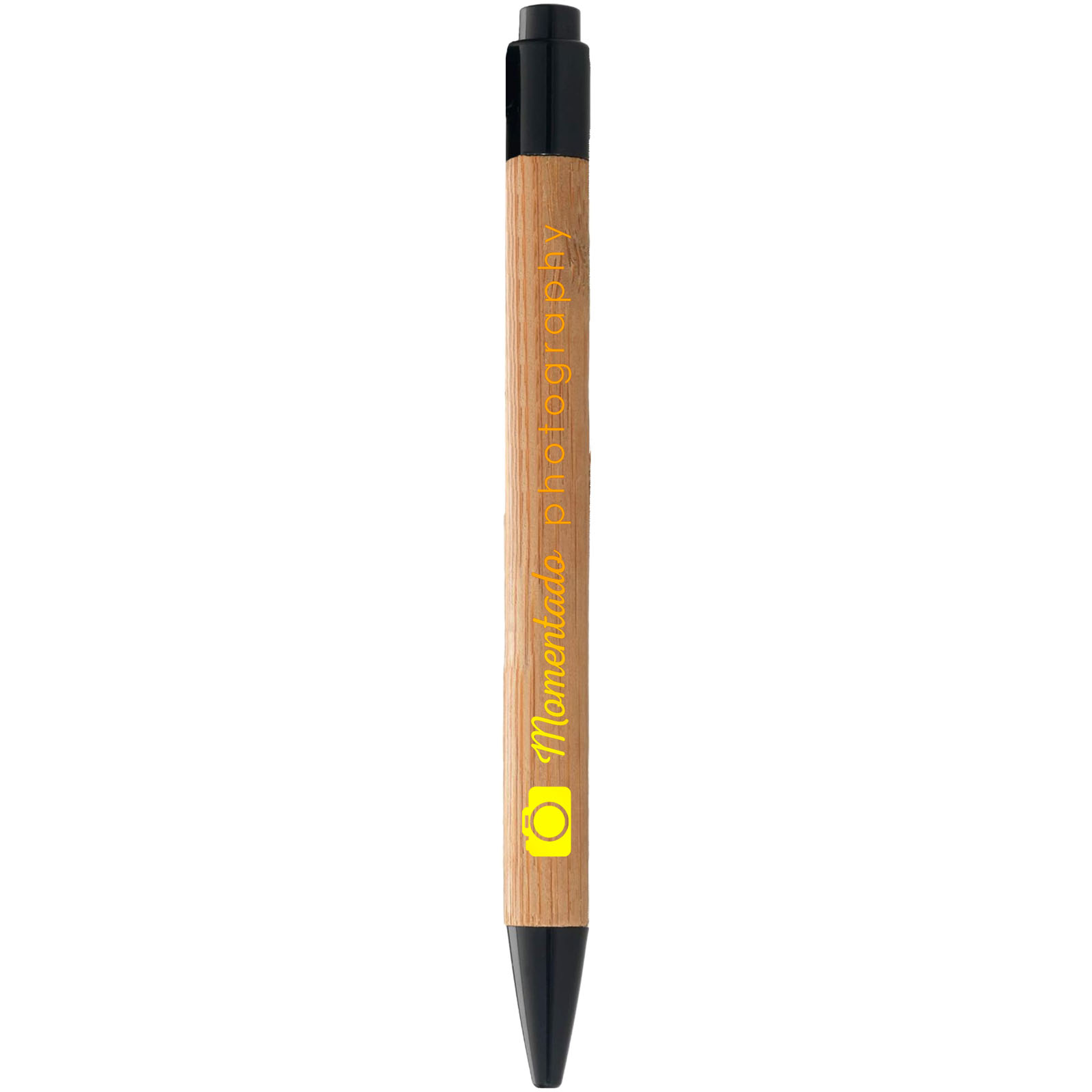Stylo bille en bambou Borneo (encre noire)