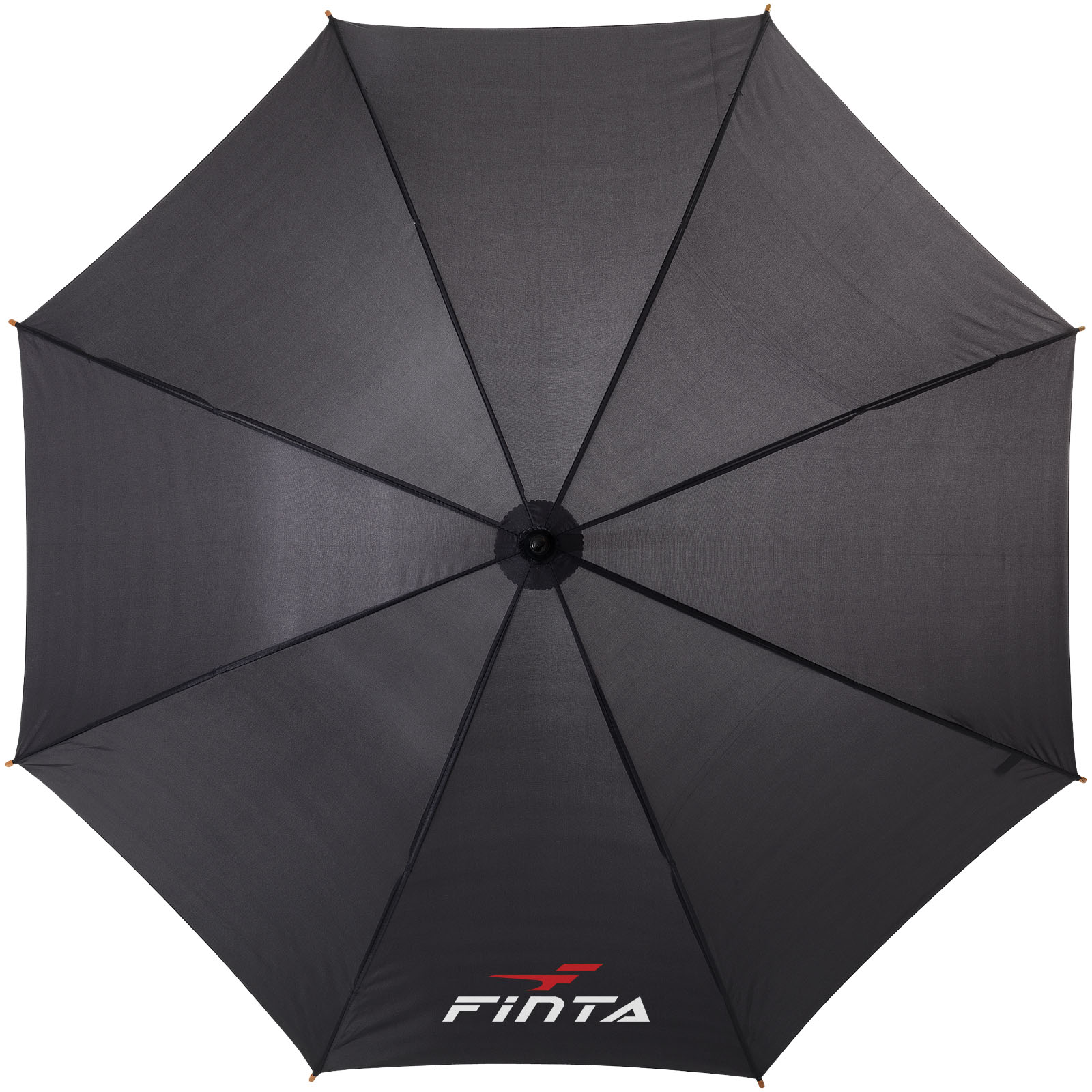 Parapluie 23" avec poignée et mât en bois Jova