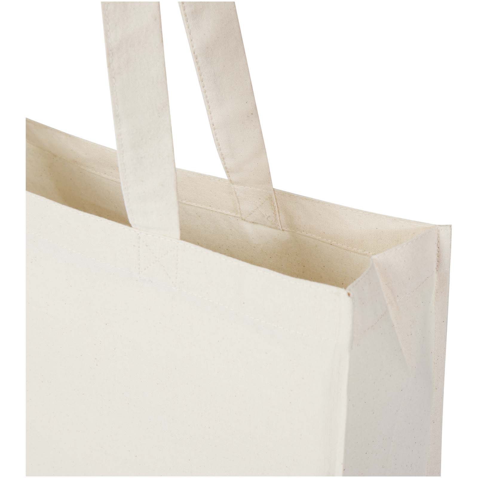 Sac shopping à soufflets Odisha bio OCS 180 g/m2 de 14 L