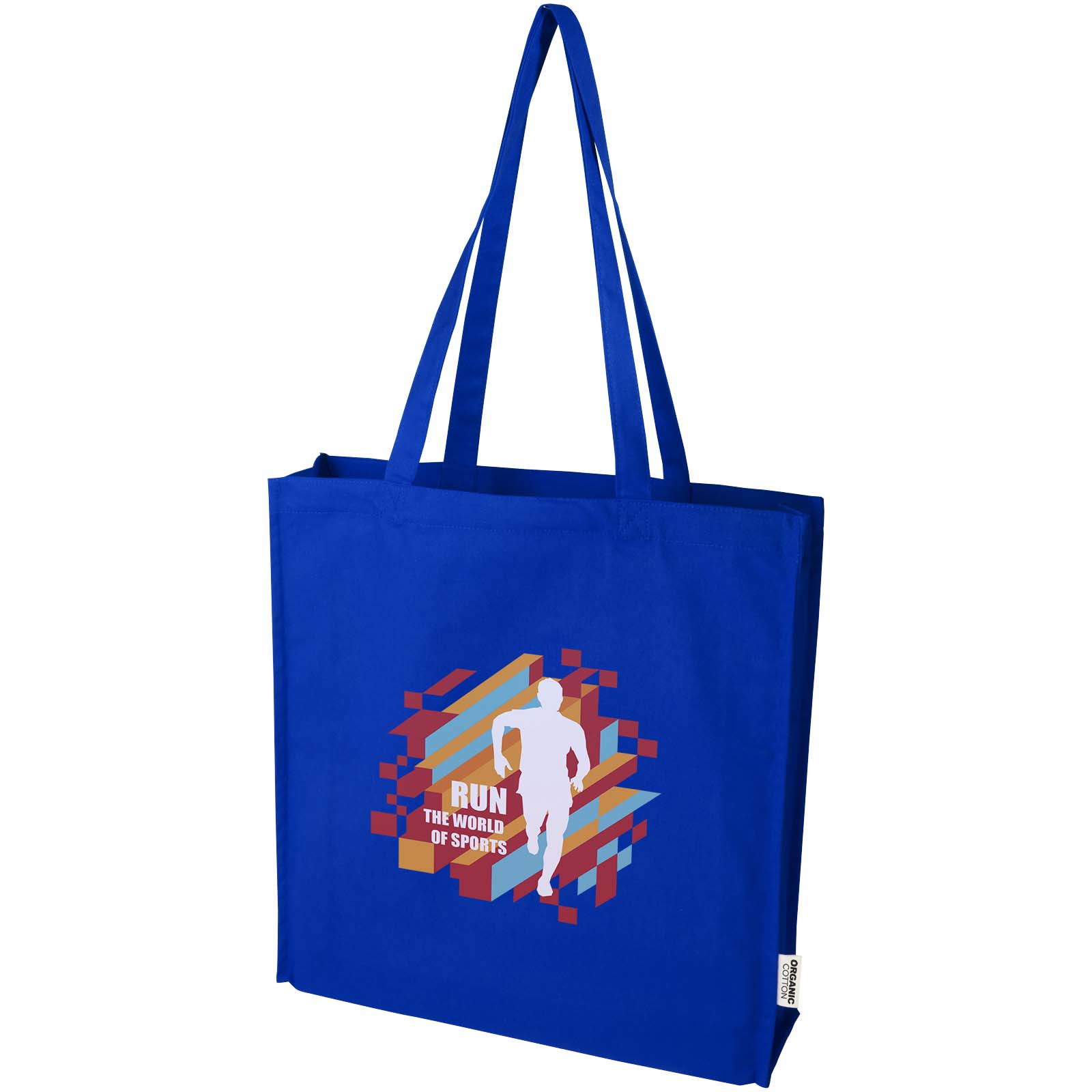 Sac shopping à soufflets Odisha bio OCS 180 g/m2 de 14 L