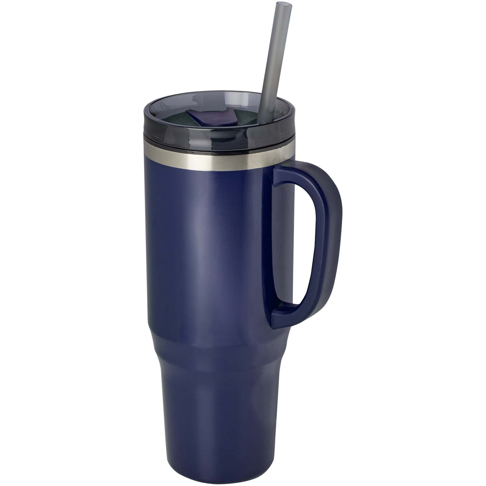 Mug isotherme Melbourne 1200 ml certifié RCS avec paille