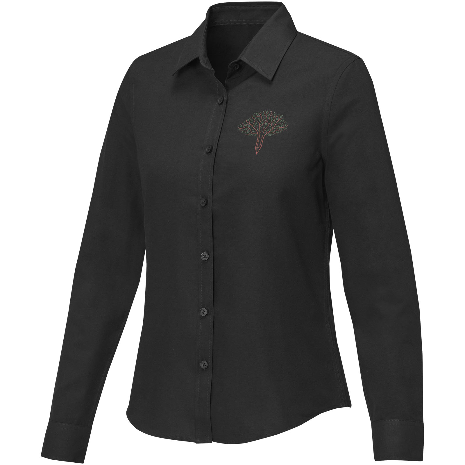 Elevate Chemise à manches longues de 130 g/m² Pollux pour femme