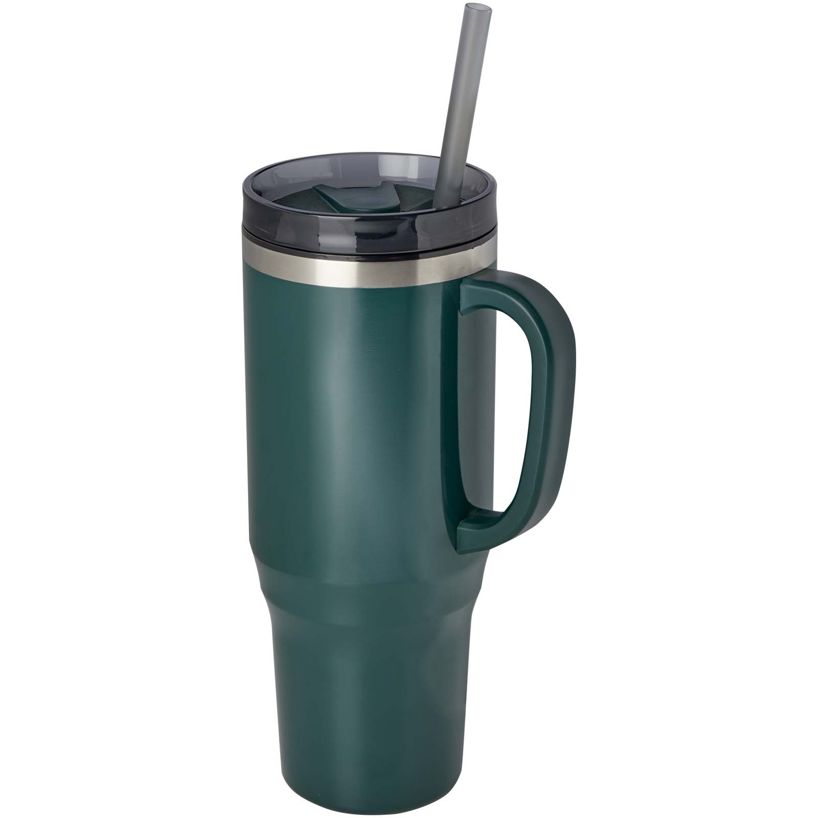Mug isotherme Melbourne 1200 ml certifié RCS avec paille
