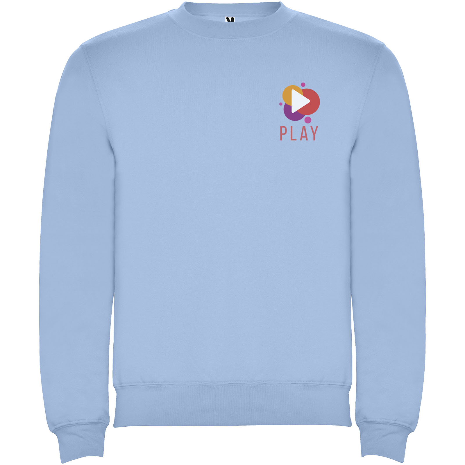 Roly Pull ras du cou de 280 g/m² Clasica unisexe