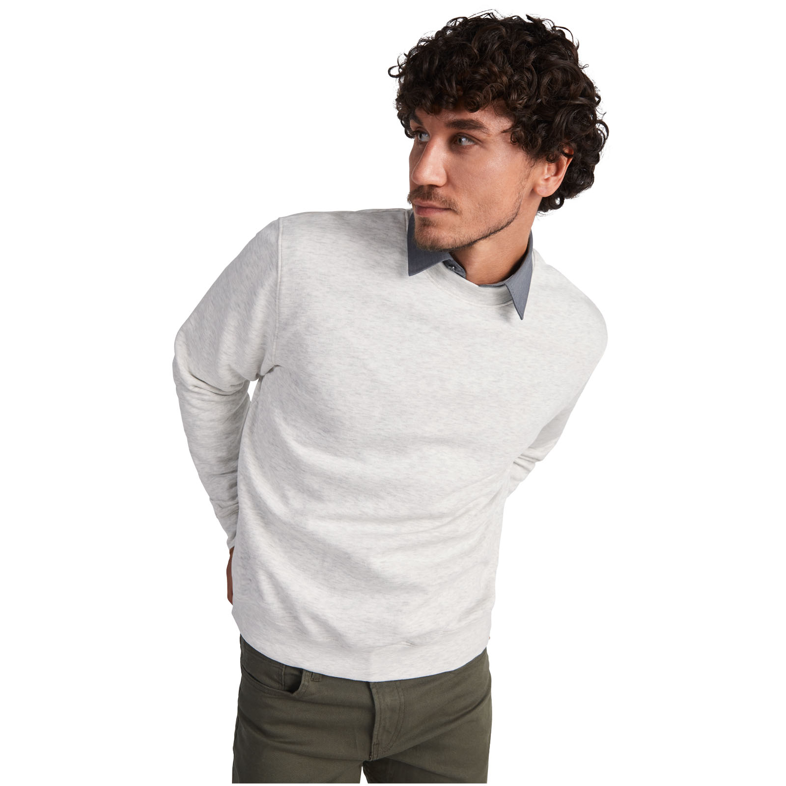 Roly Pull ras du cou de 280 g/m² Clasica unisexe