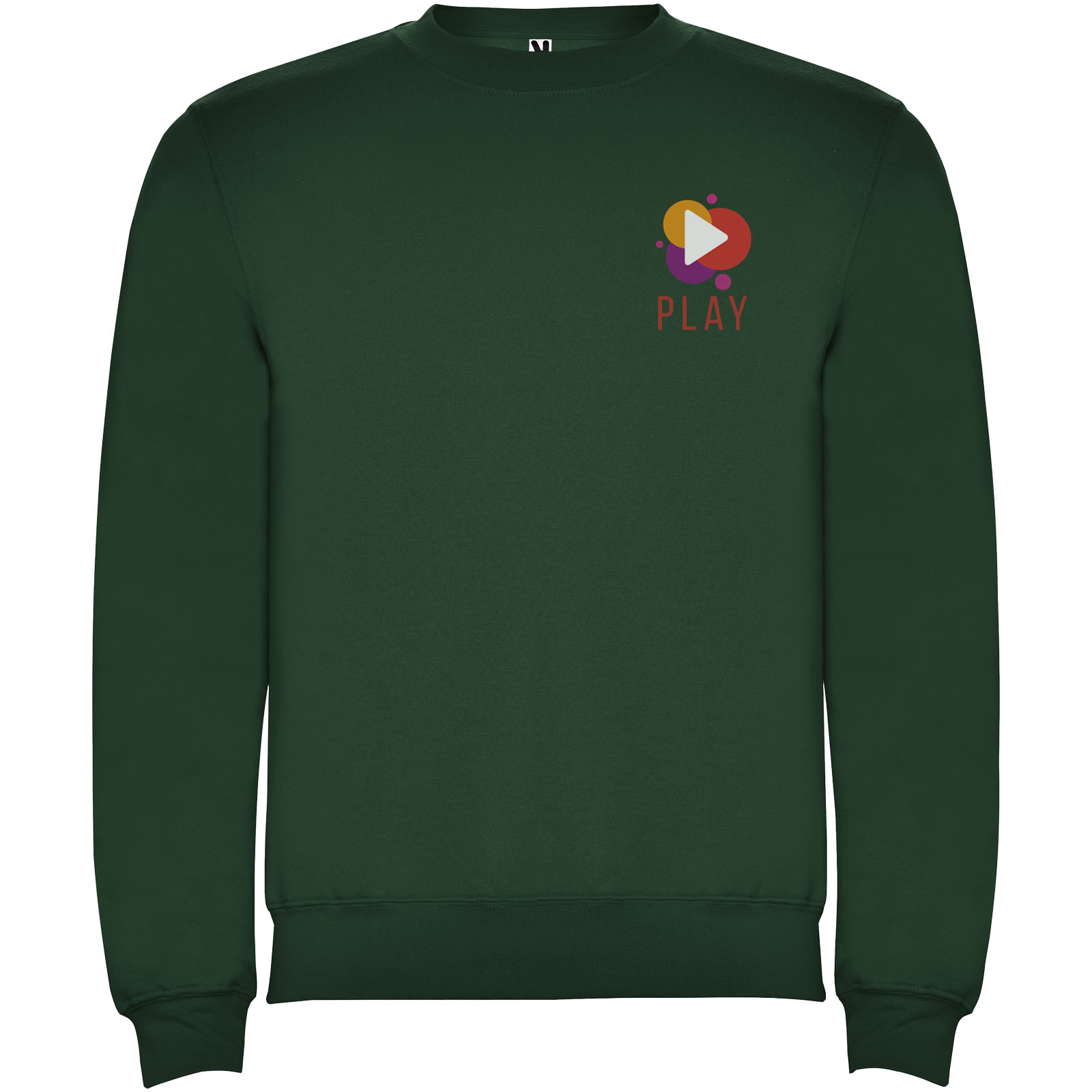 Roly Pull ras du cou de 280 g/m² Clasica unisexe