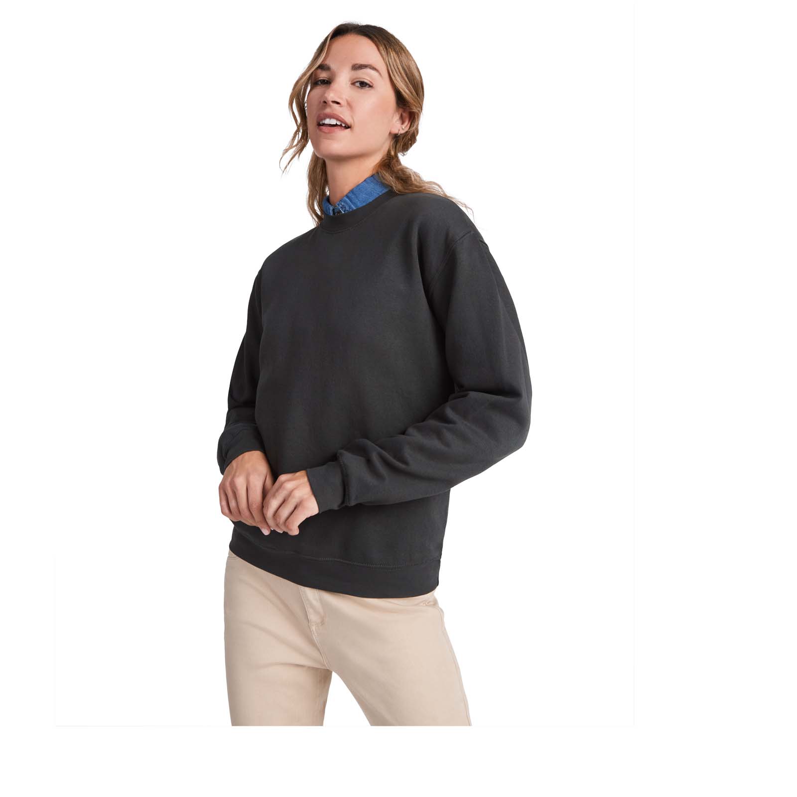 Roly Pull ras du cou de 280 g/m² Clasica unisexe