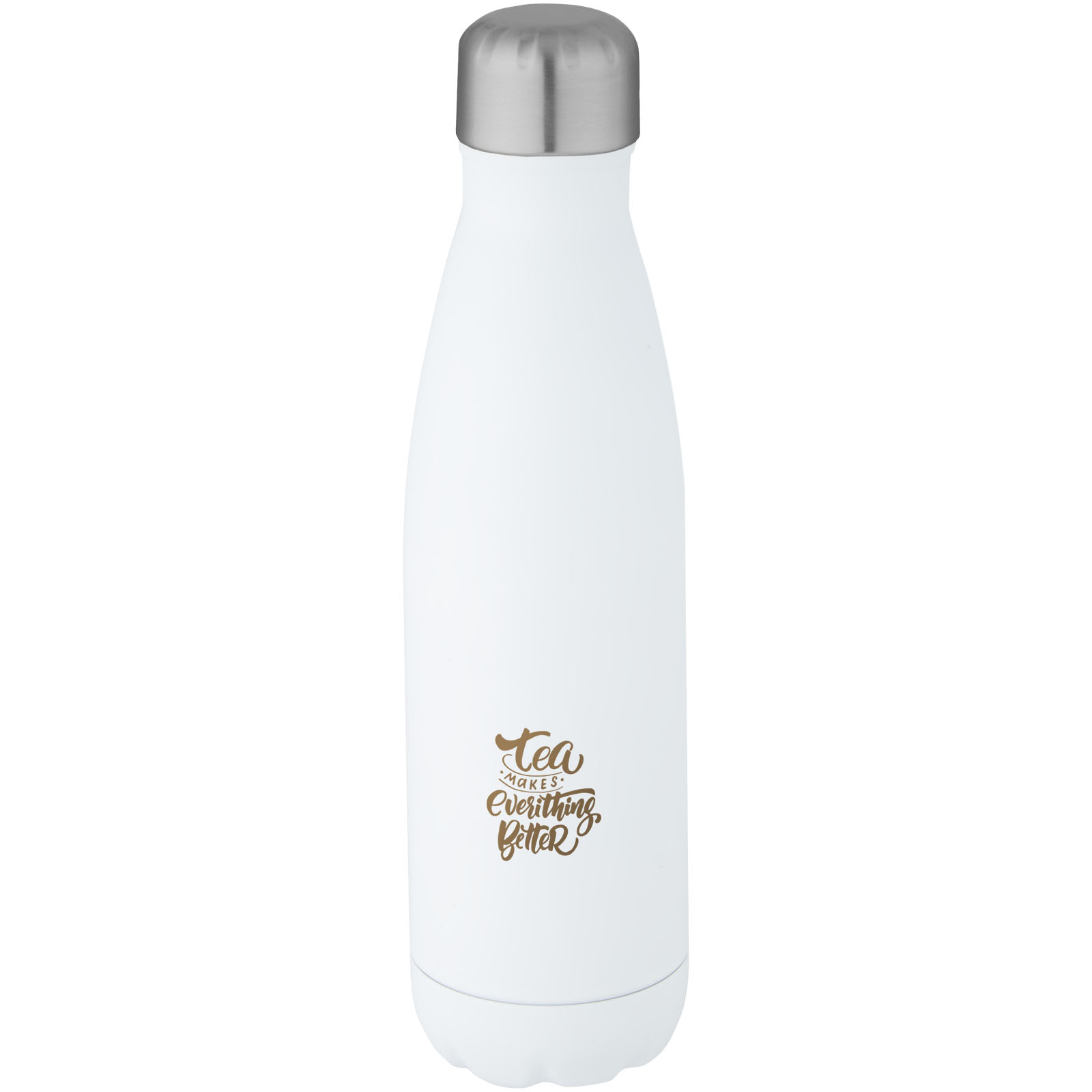 Bouteille isotherme sous vide Cove de 500 ml en cuivre et acier inoxydable recyclé certifié RCS