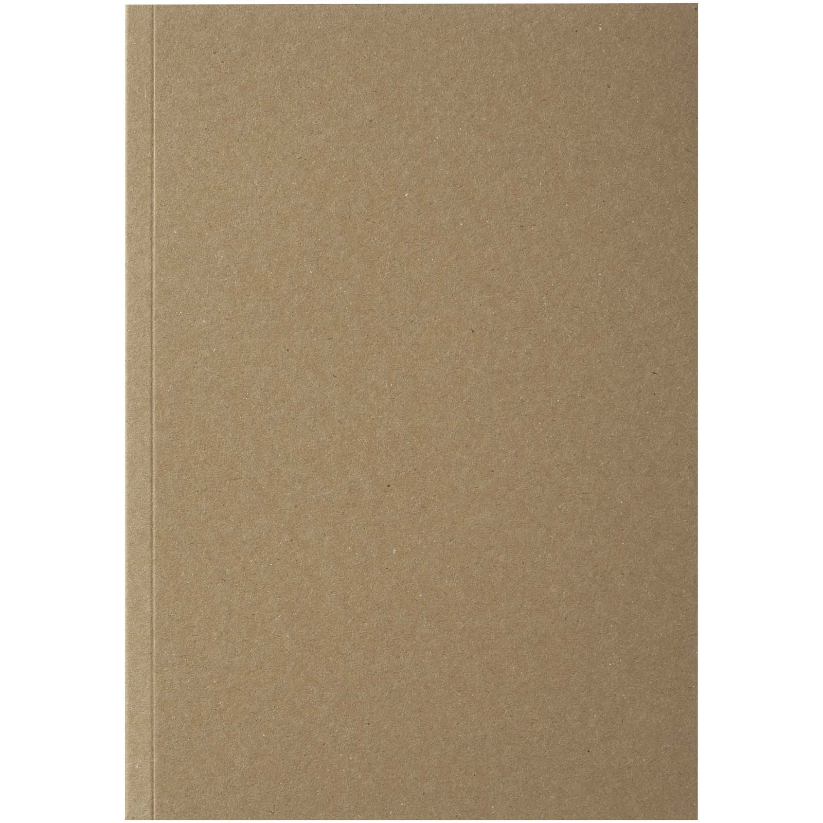Carnet A5 à couverture souple recyclée Novella Austen Kraft avec 50 feuilles