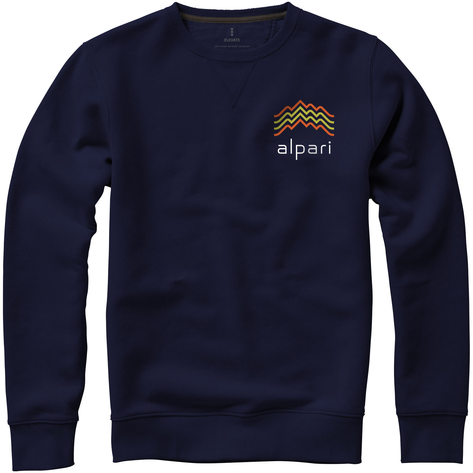 Elevate Sweat shirt ras du cou unisexe de 300 g/m² Arora