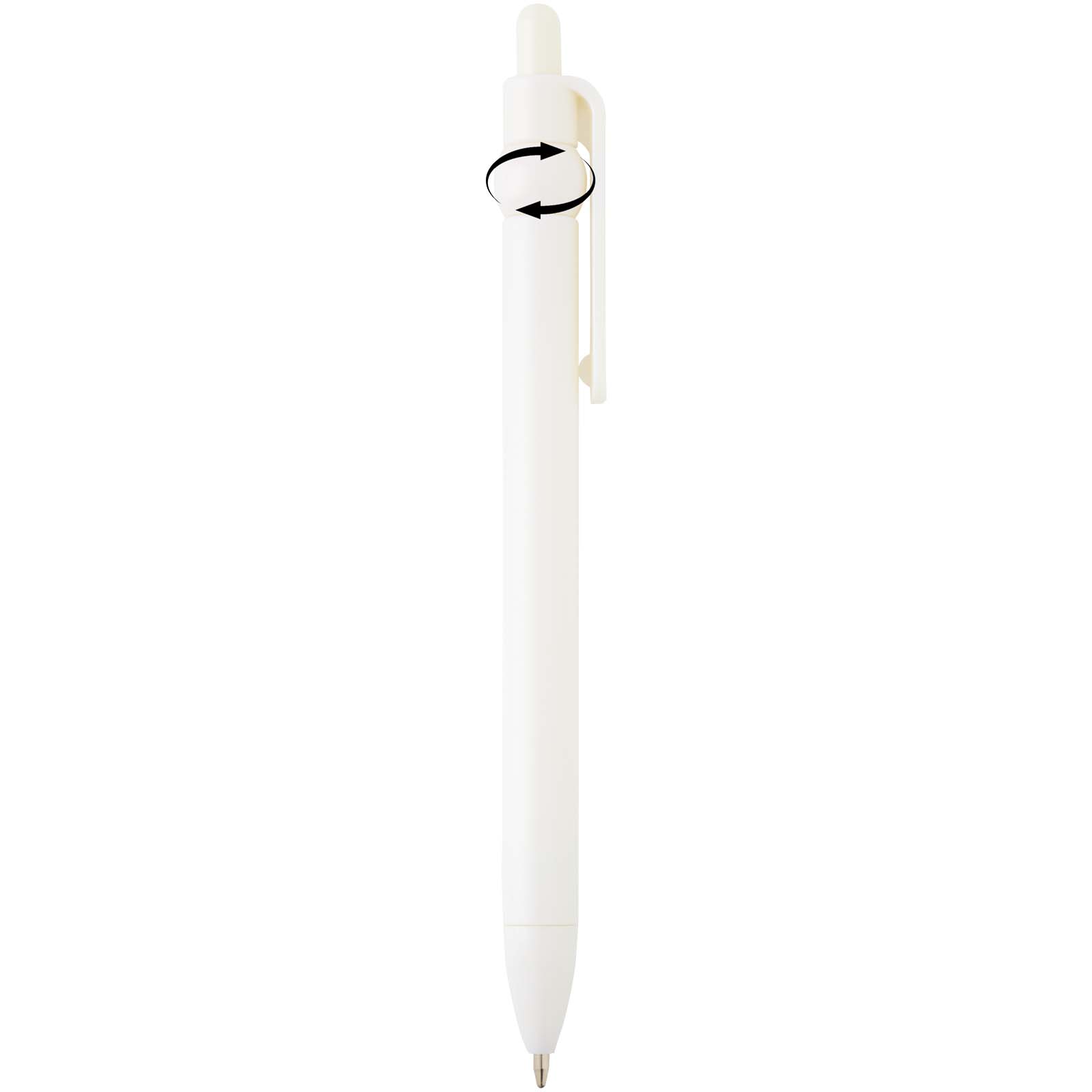 Stylo bille Fidget en plastique recyclé (encre noire)