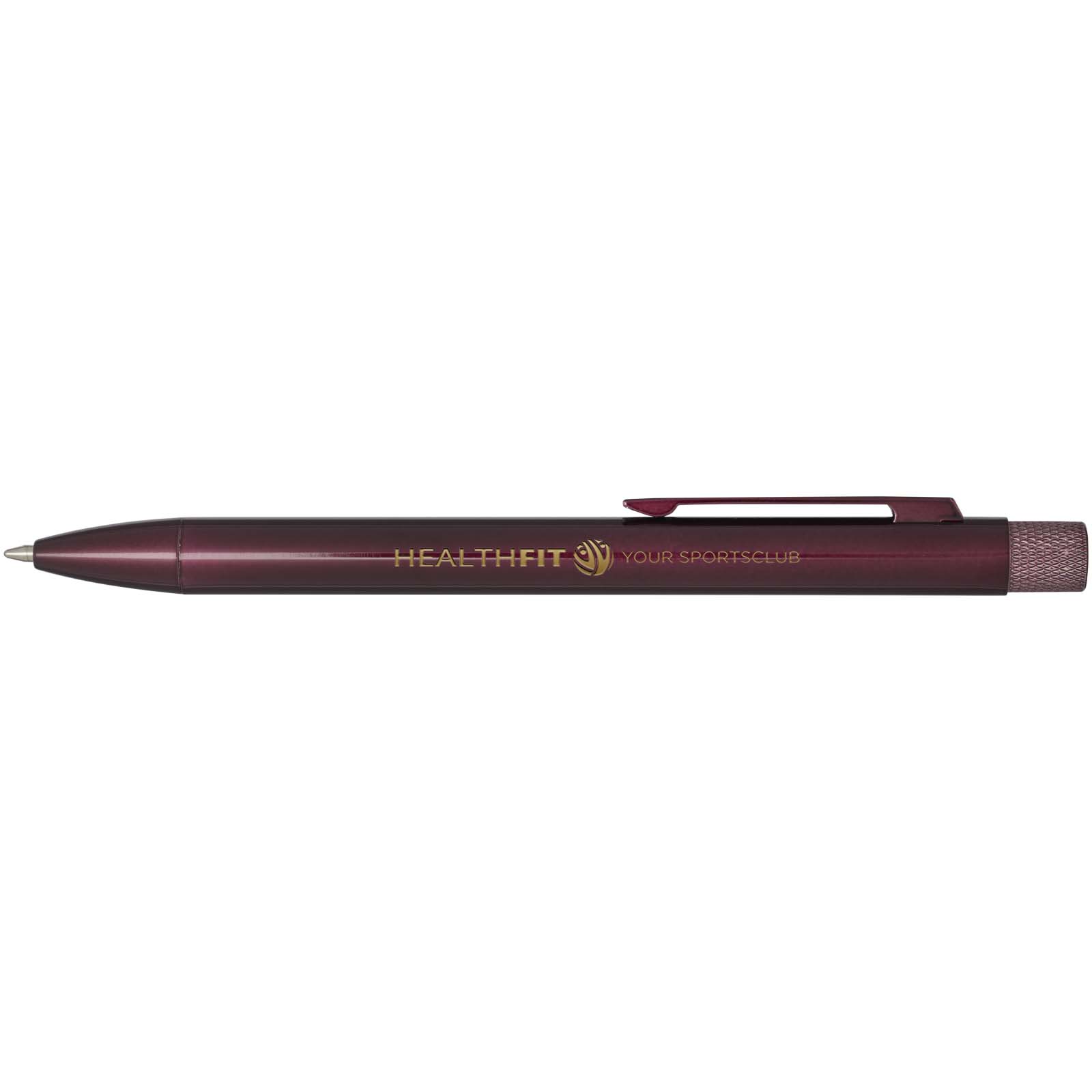 Stylo bille en laiton recyclé Beatriz (encre bleue)