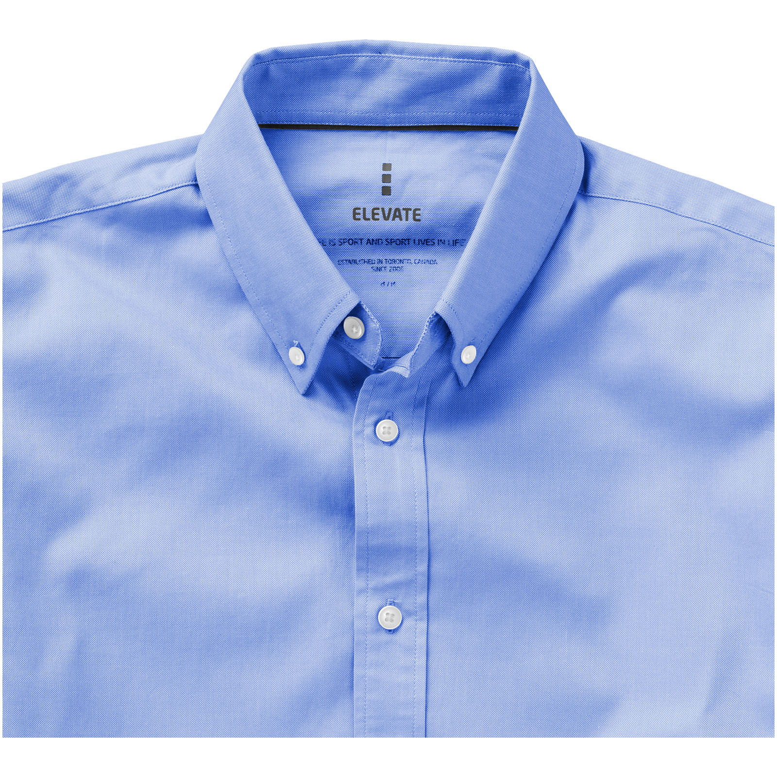 Elevate Chemise oxford manches longues homme de 142 g/m² Vaillant