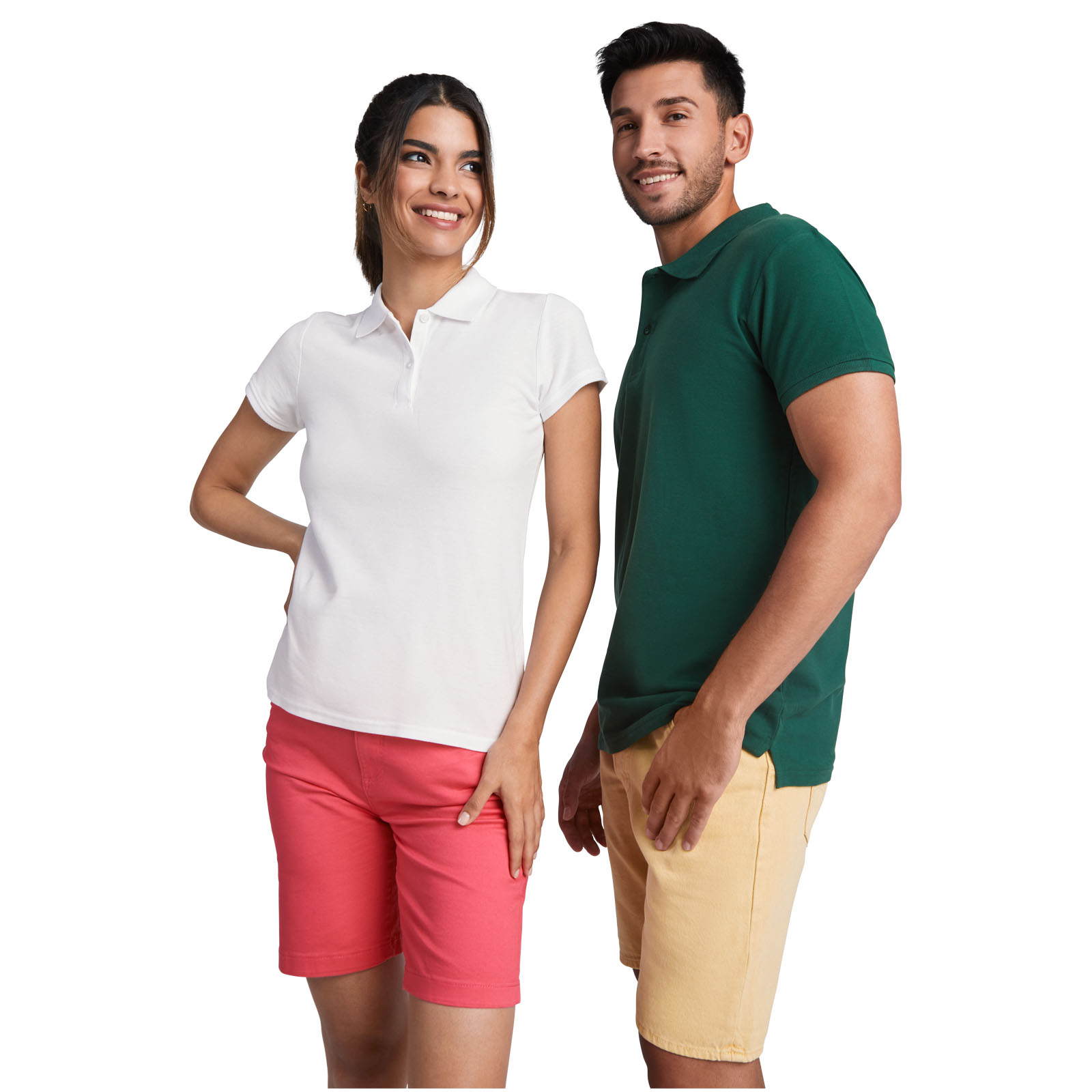 Roly Polo de 210 g/m² Prince en coton organique à manches courtes pour femme