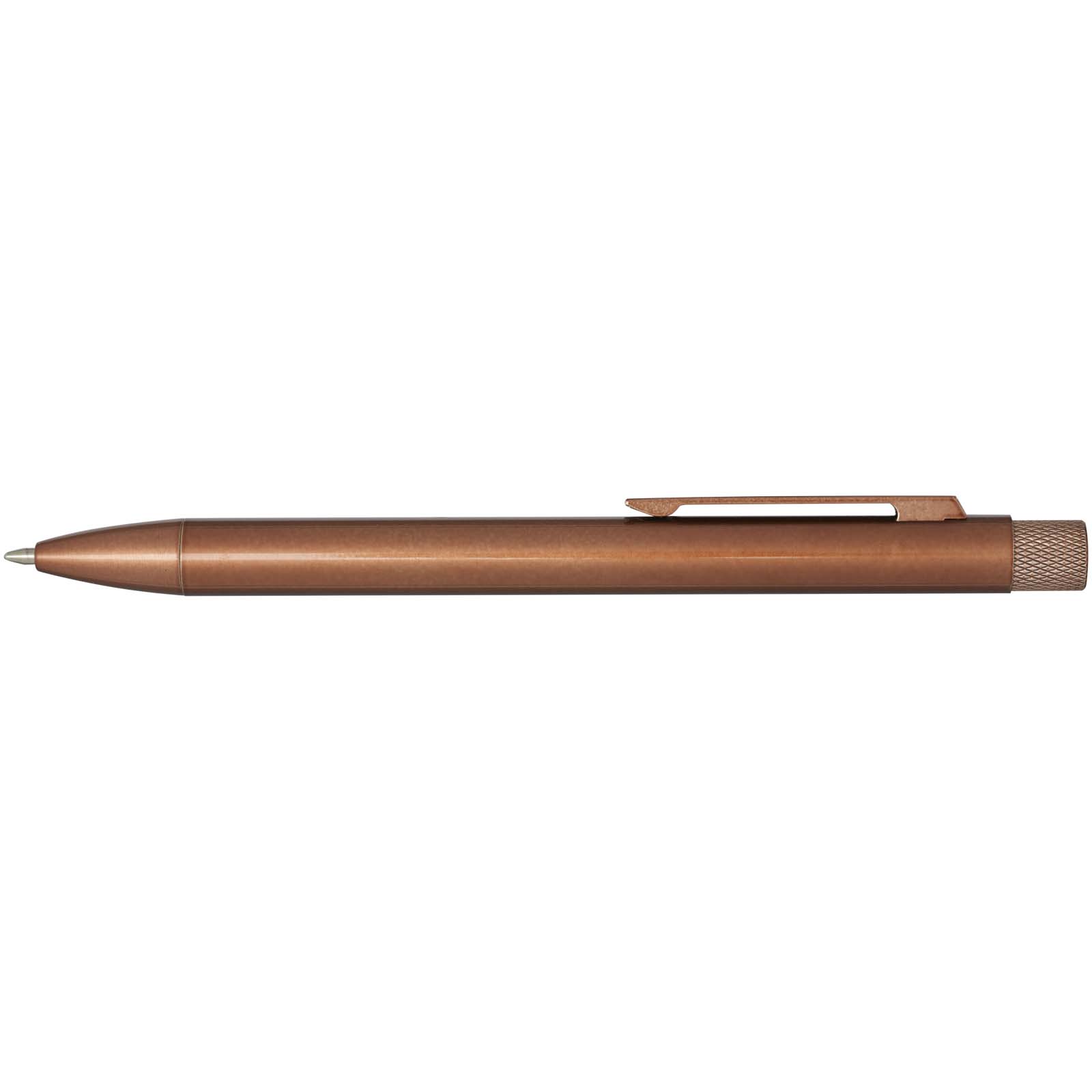 Stylo bille en laiton recyclé Beatriz (encre bleue)