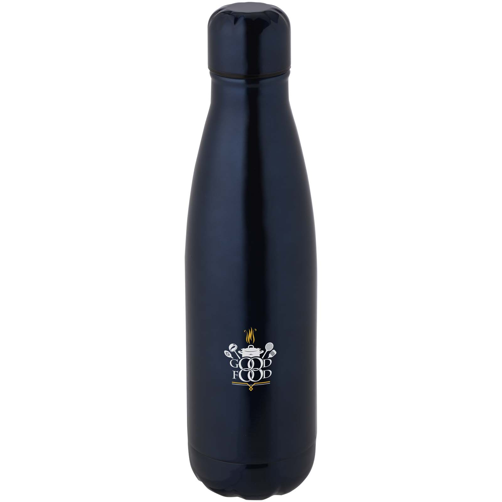 Bouteille isotherme sous vide Cove de 500 ml en cuivre et acier inoxydable recyclé certifié RCS