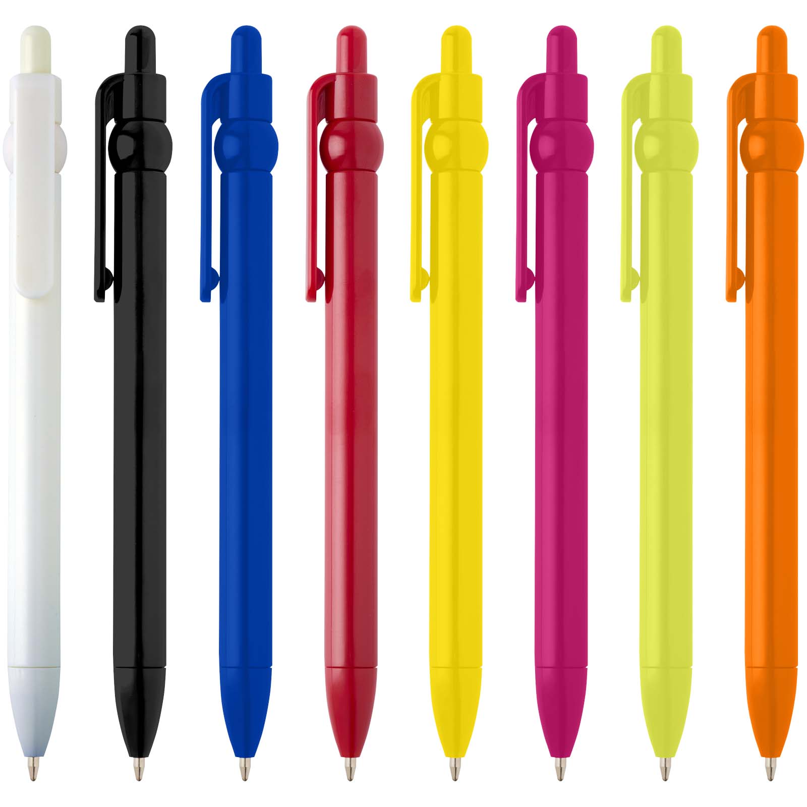 Stylo bille Fidget en plastique recyclé (encre noire)