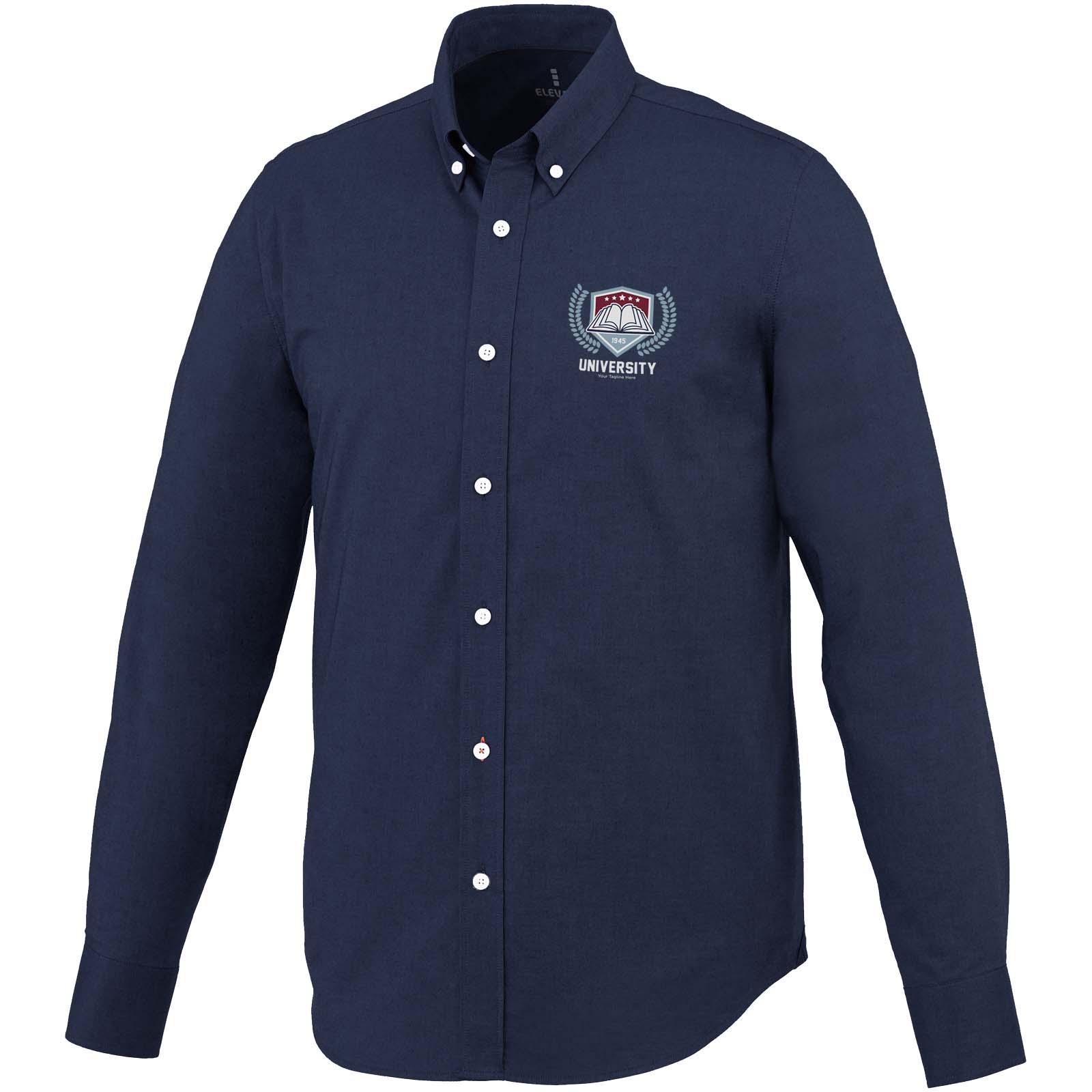 Elevate Chemise oxford manches longues homme de 142 g/m² Vaillant