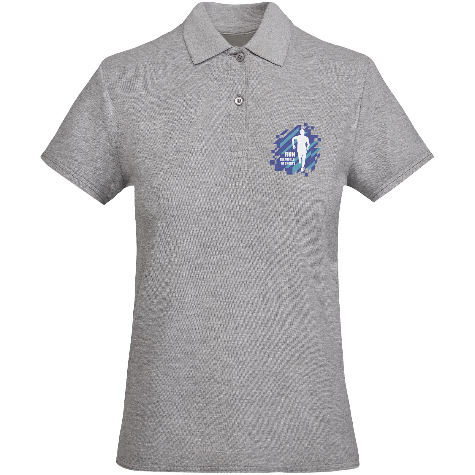 Roly Polo de 210 g/m² Prince en coton organique à manches courtes pour femme