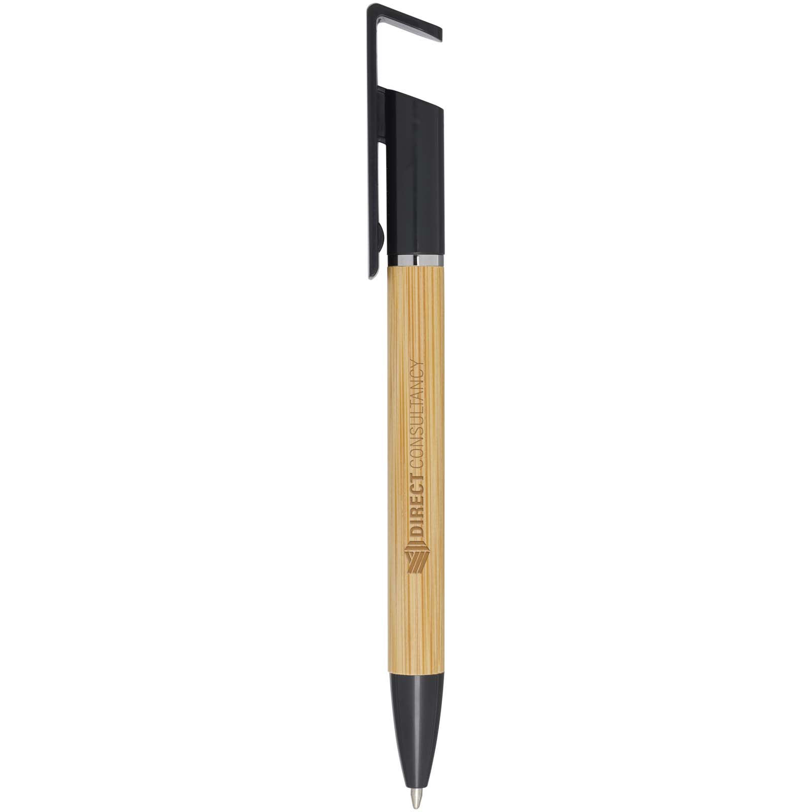 Stylo support de téléphone Delfina (encre noire)